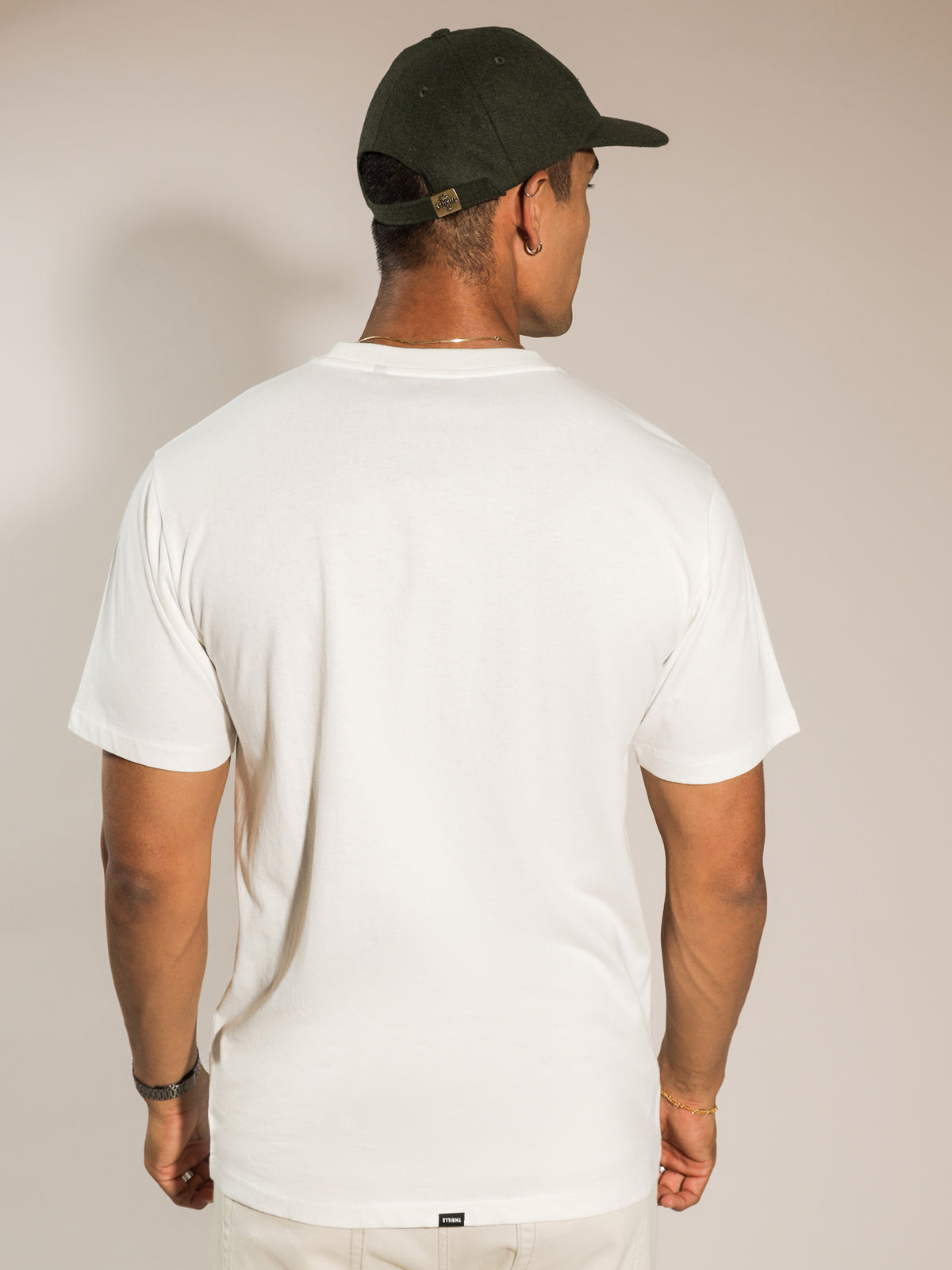 Established Merch Fit T-Shirt in White