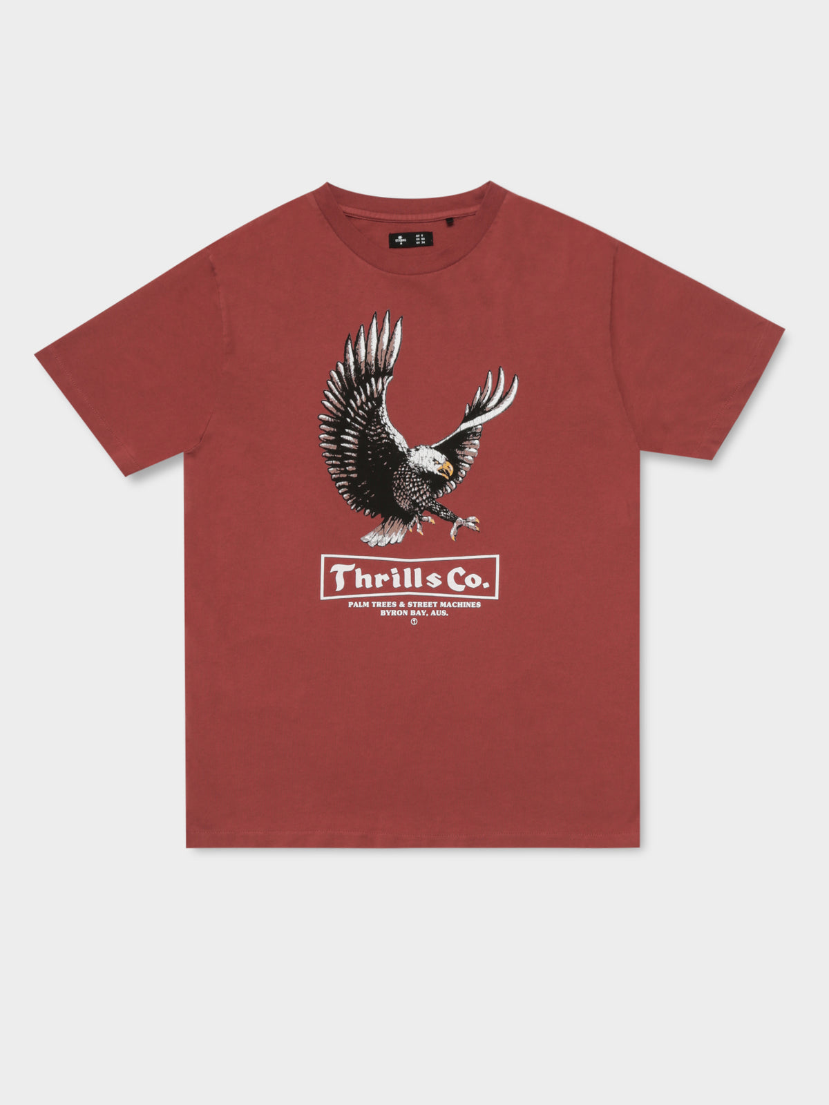 Traction Merch T-Shirt in Redwood