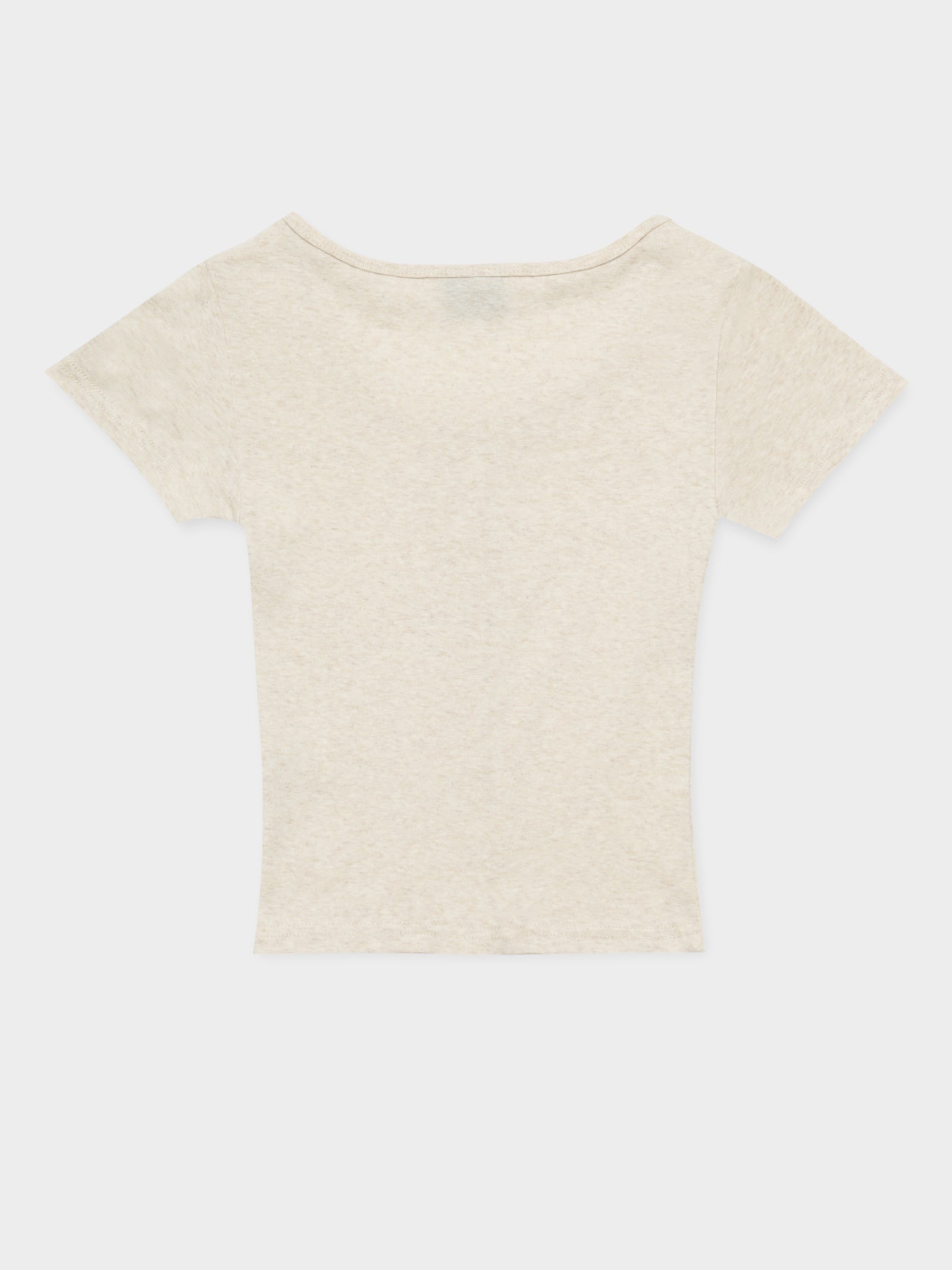 Graffiti Rib Scoop T-Shirt