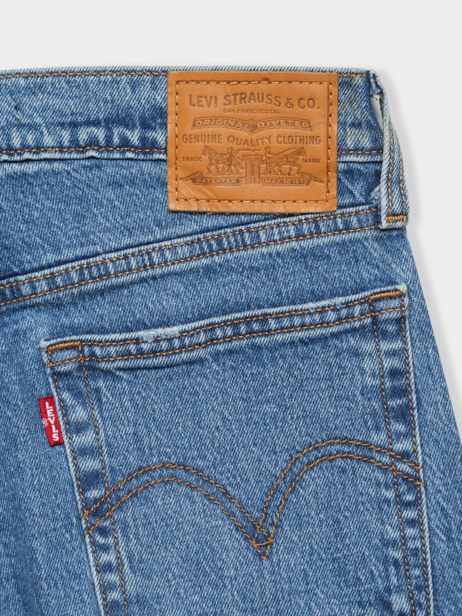 Wedgie Straight Leg Jeans