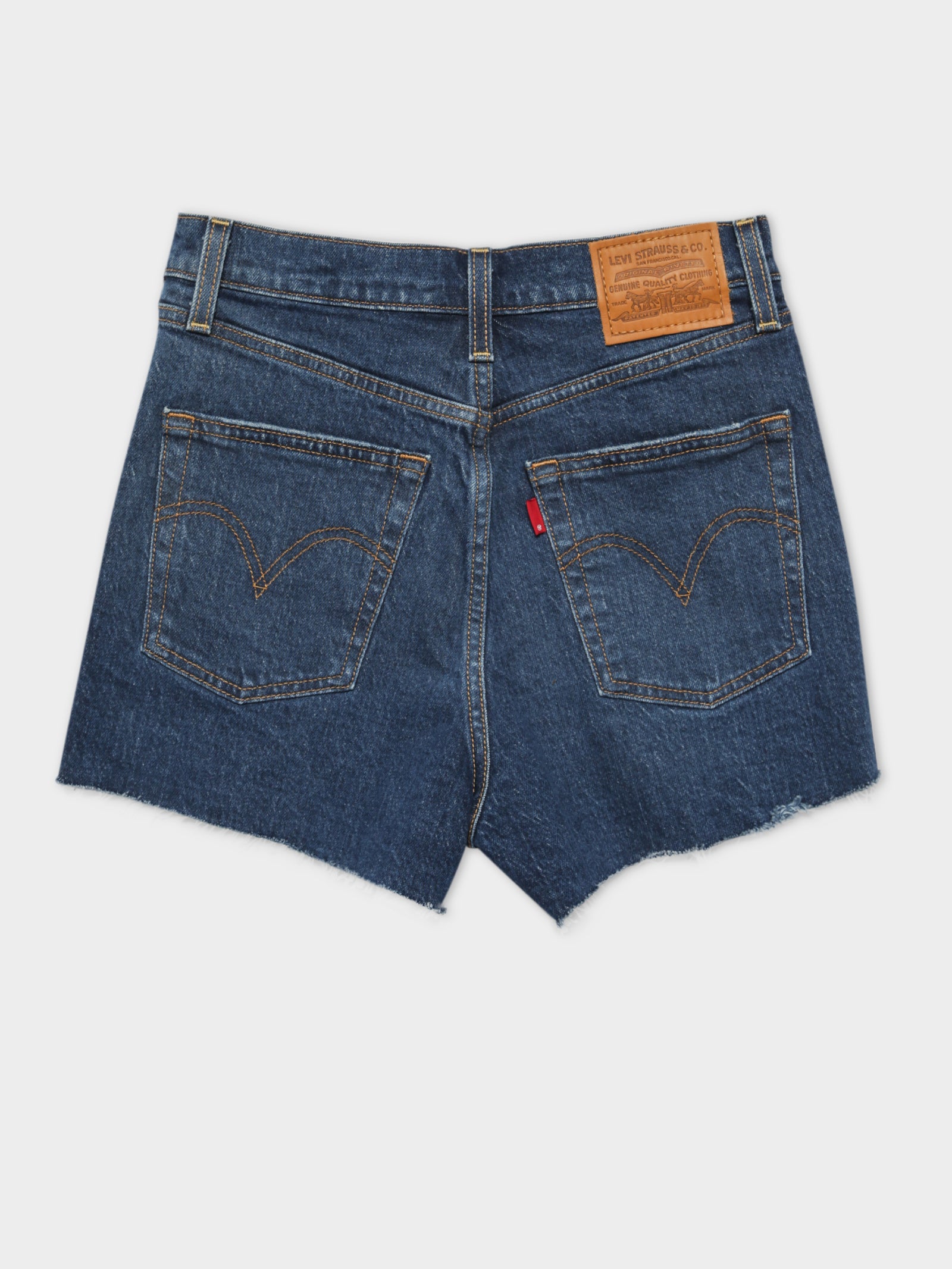 Ribcage Denim Shorts