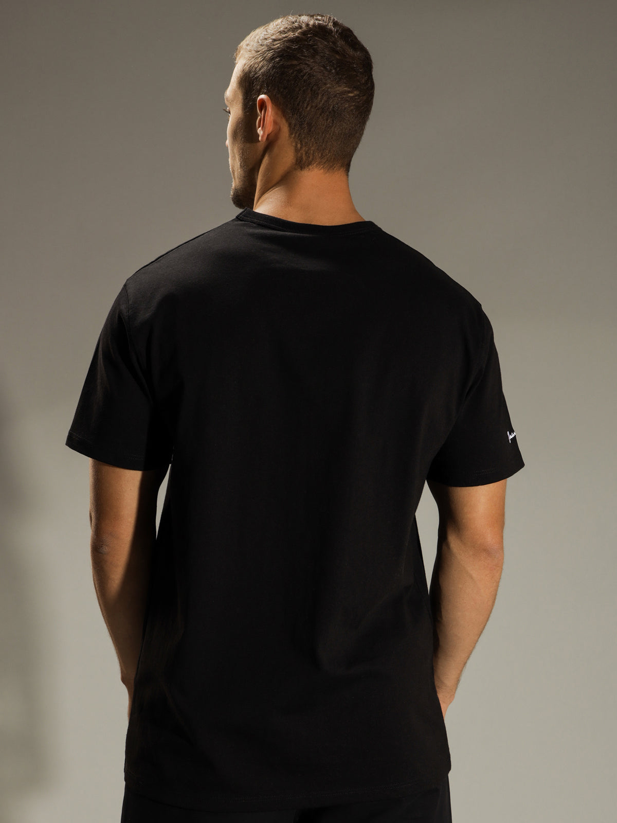 Champion Heritage T-Shirt With Script | Black