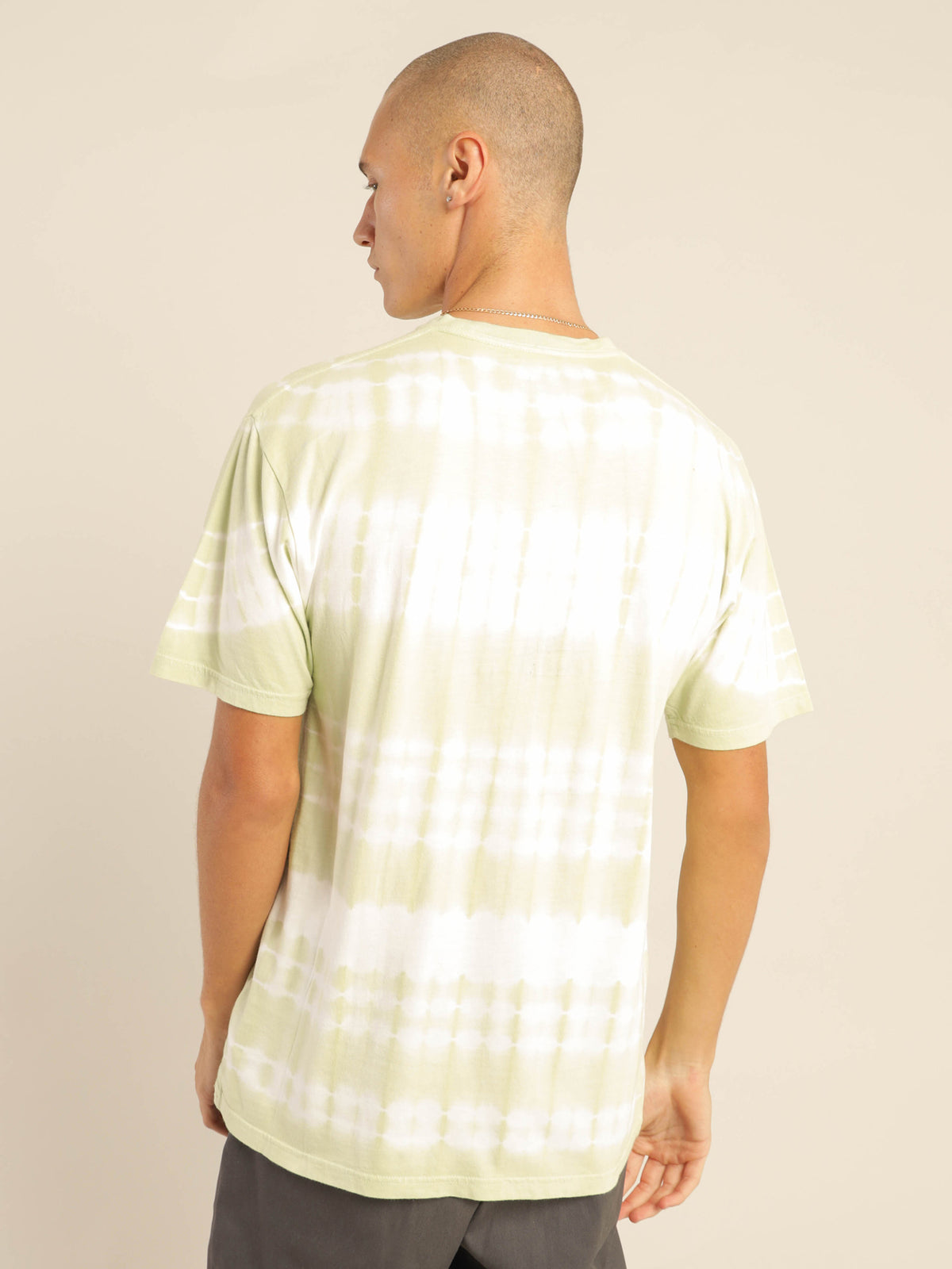 Piece of Mind Tie Dye T-Shirt in Celadon Green