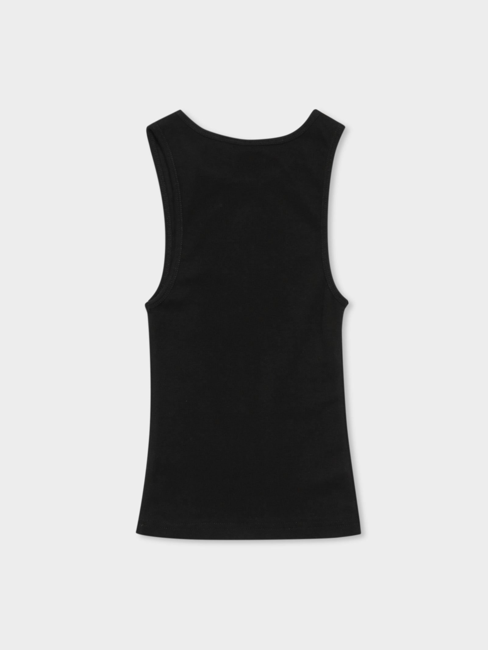 Graffiti Rib High Neck Singlet