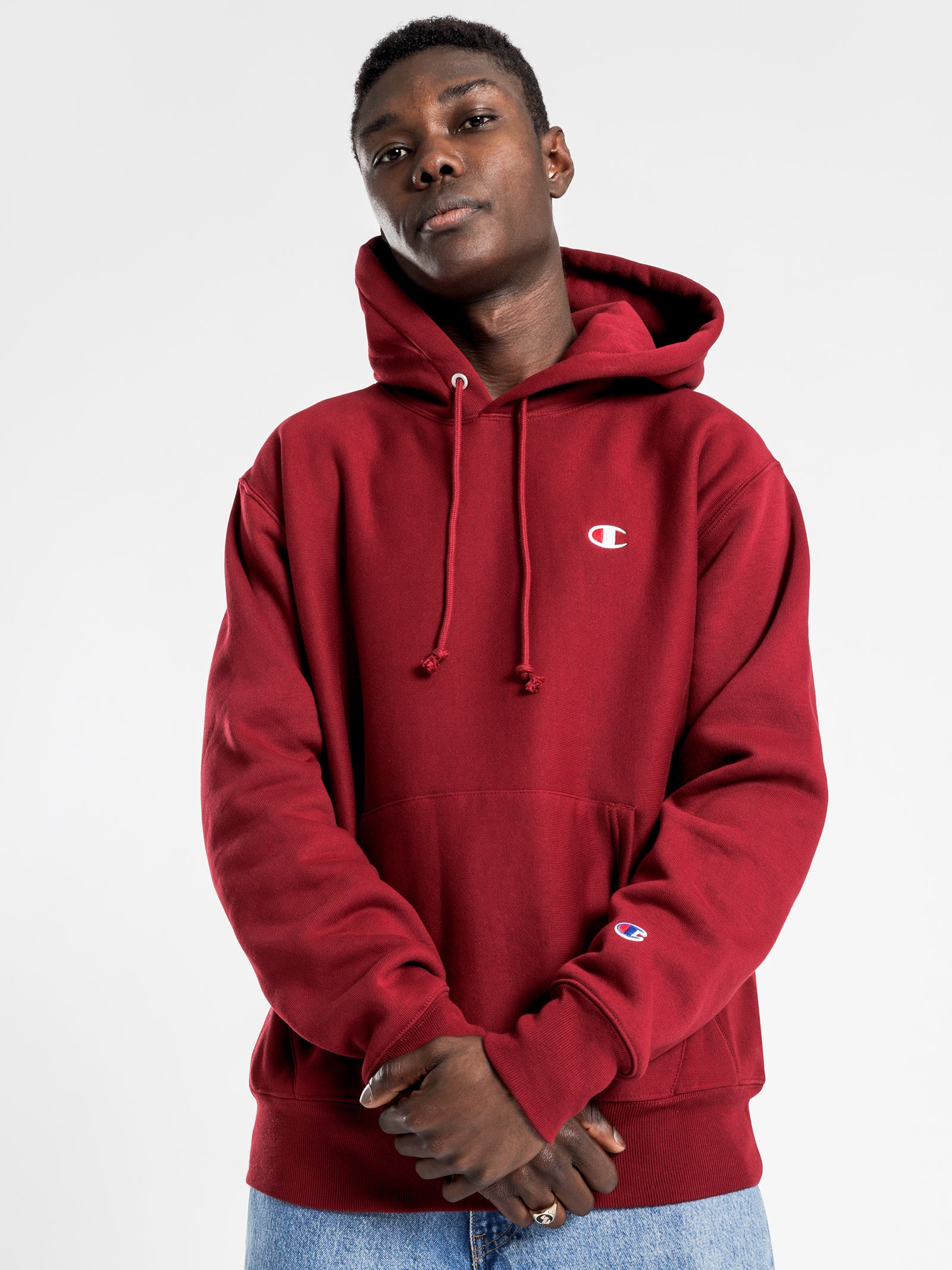 Reverse Weave Hoodie