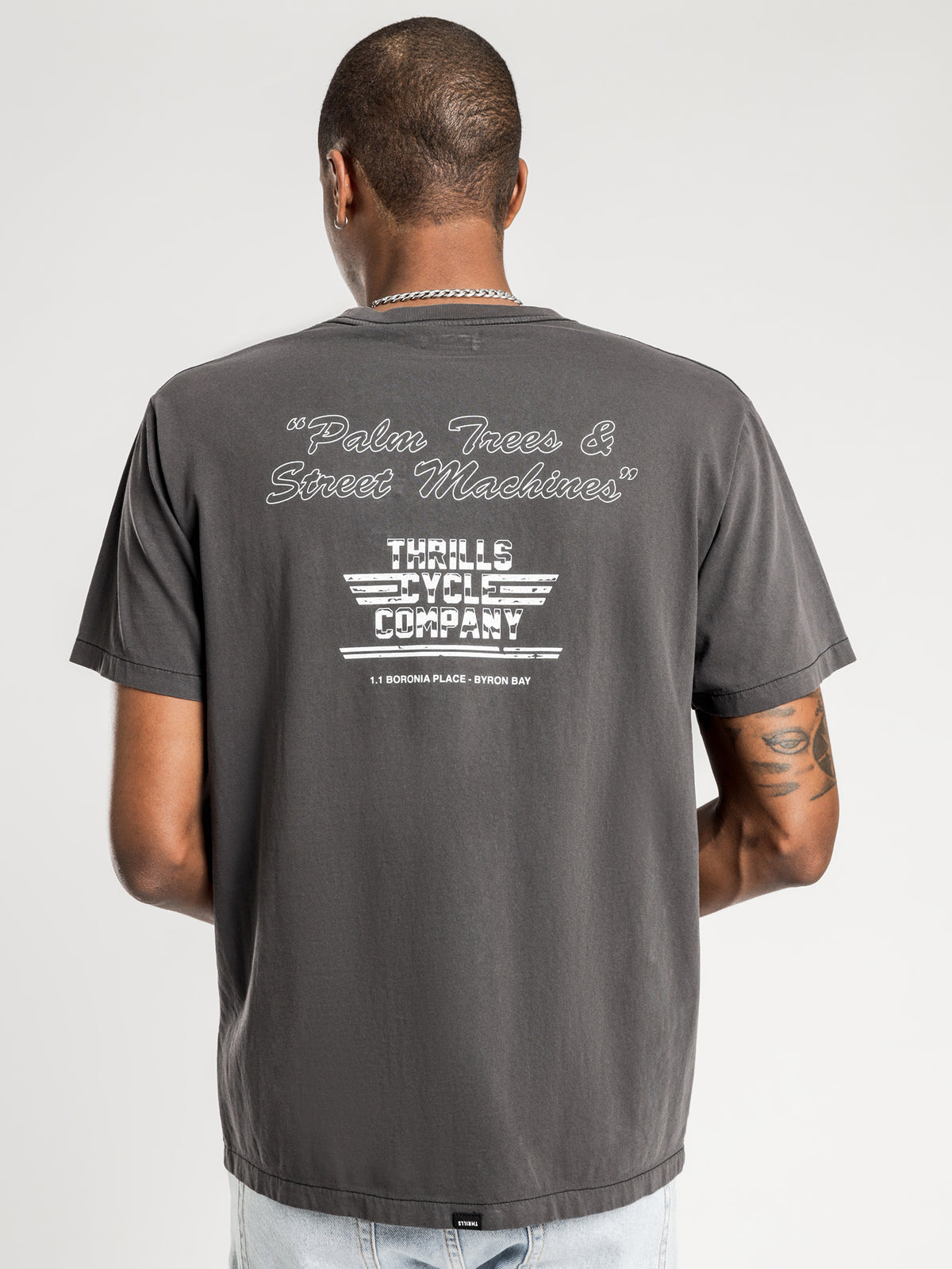Rattler Merch Fit T-Shirt in Vintage Black