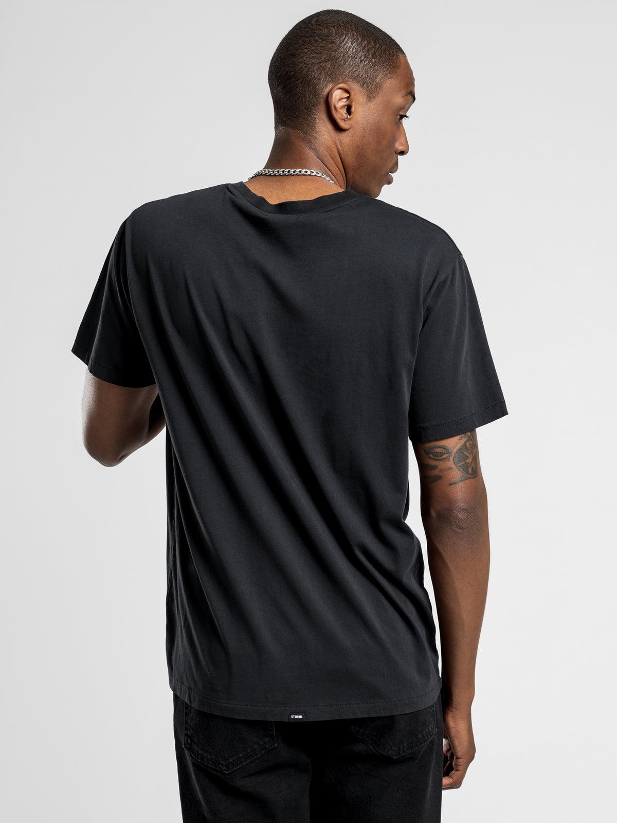Palm Of Thrills Merch Fit T-Shirt in Black