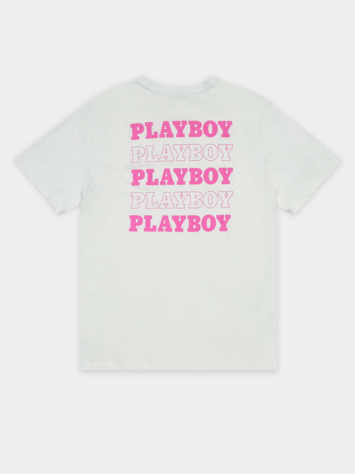 Playboy Stack T-Shirt in White