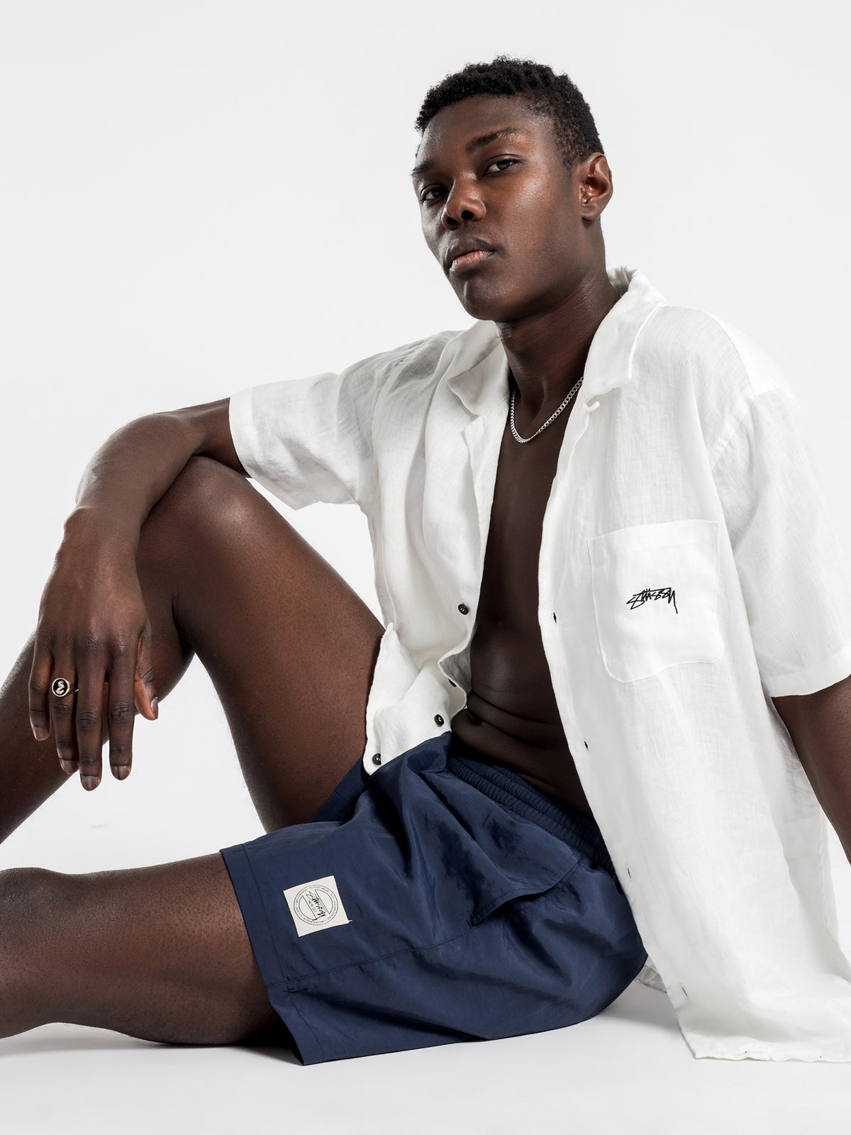 Stussy Authentic Wear Nylon Shorts | Navy
