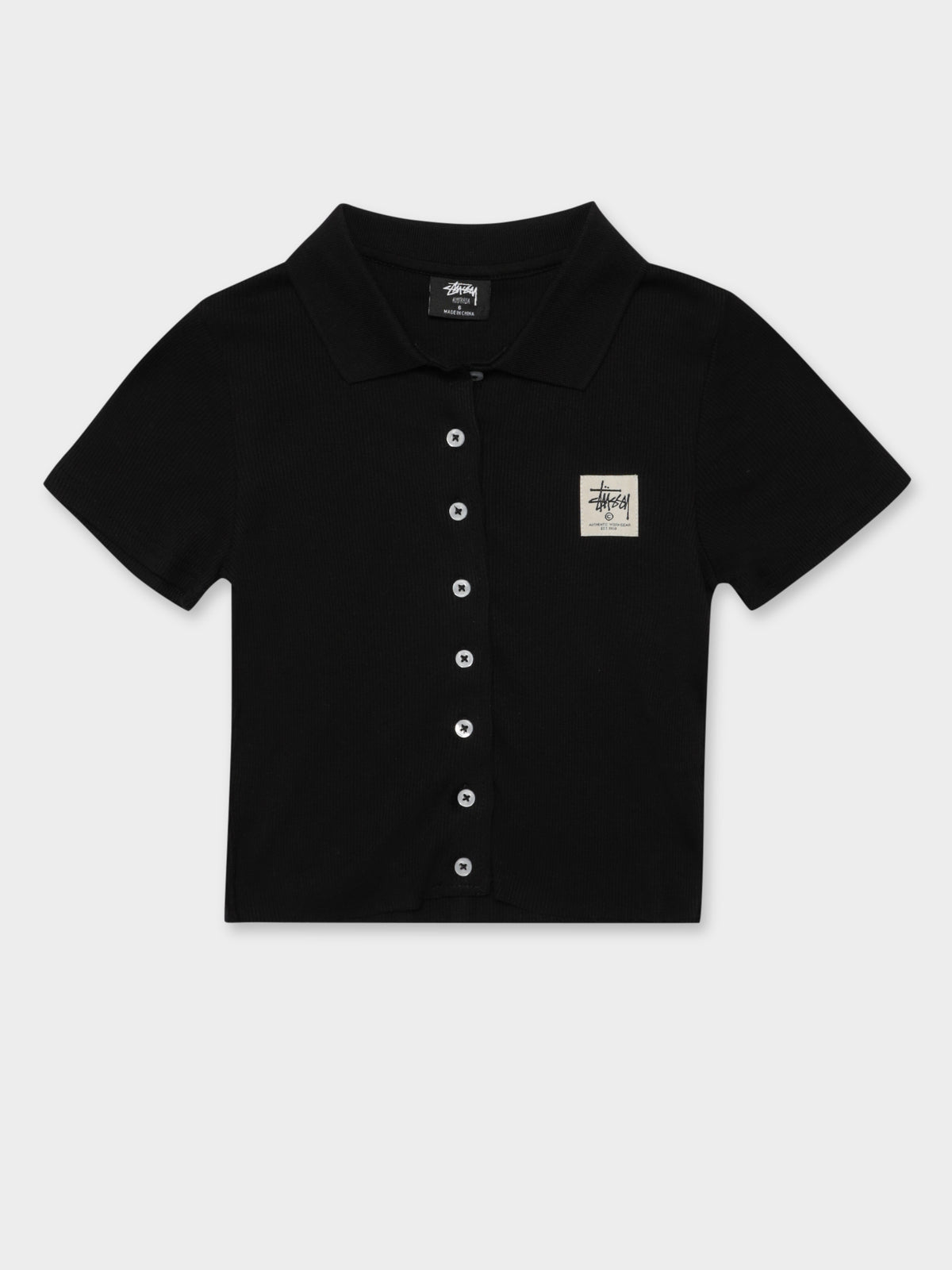 Markham Rib T-Shirt in Black