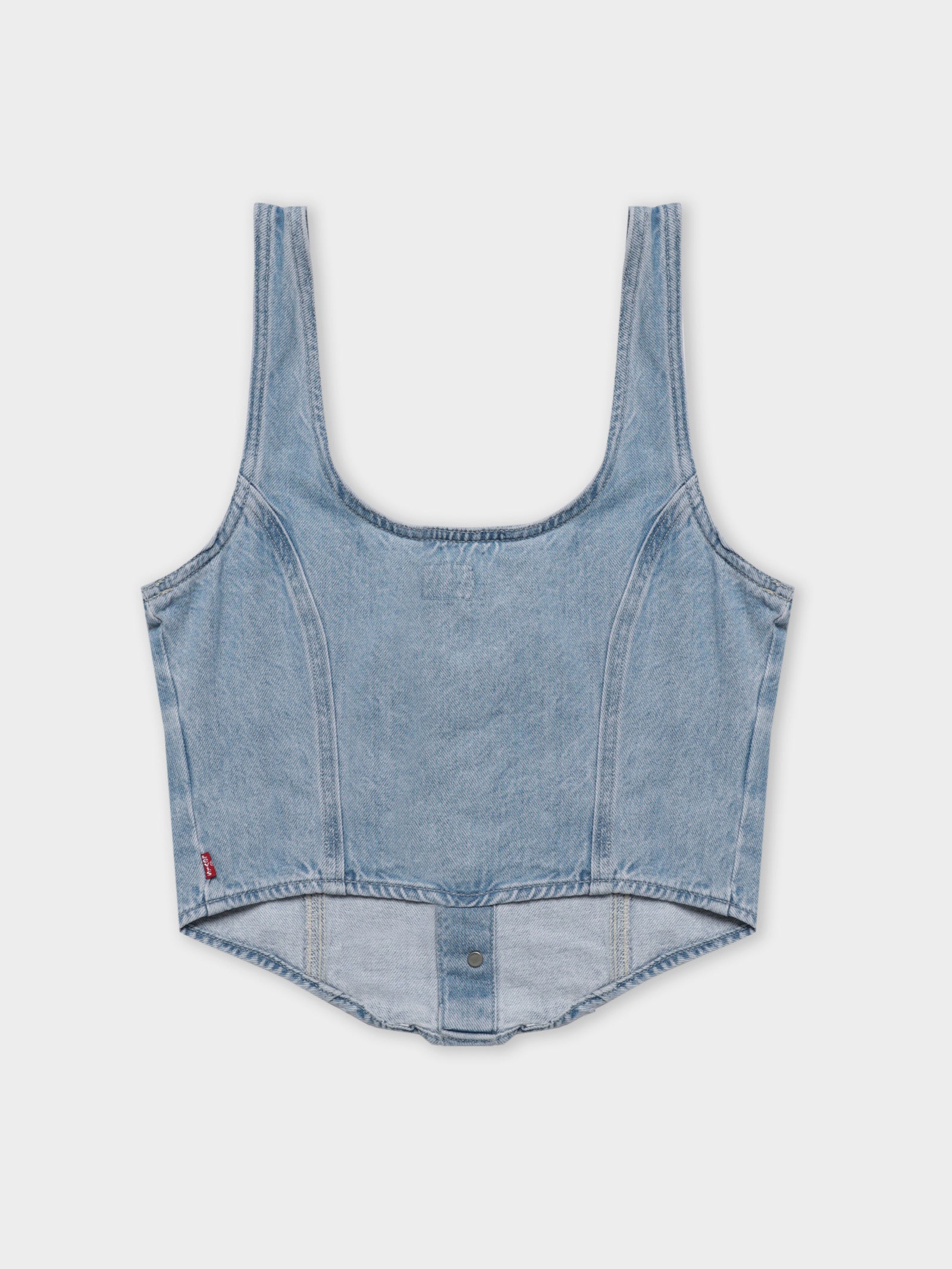 Dani Denim Corset Top