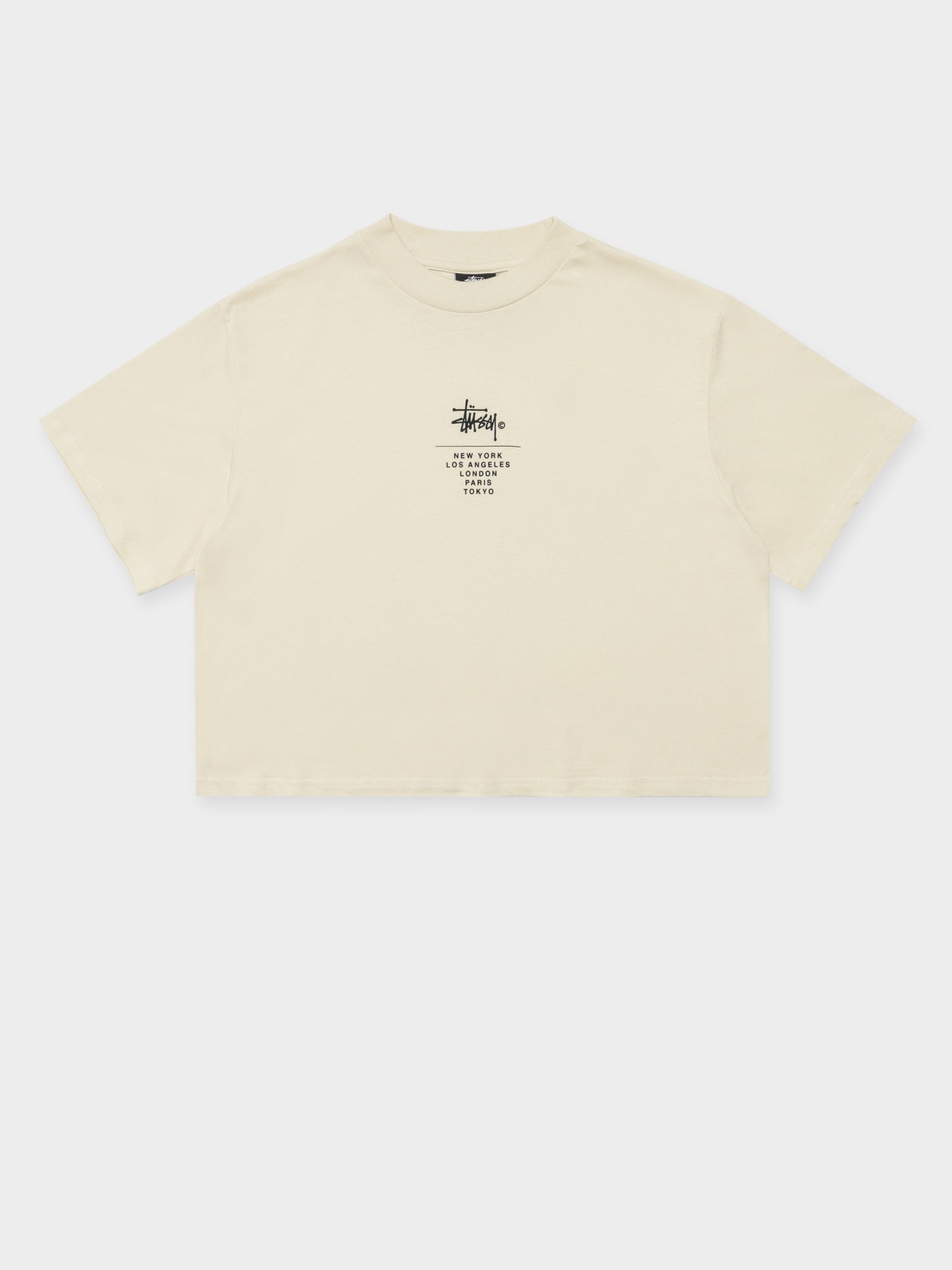 Copyright Boxy Cropped T-Shirt