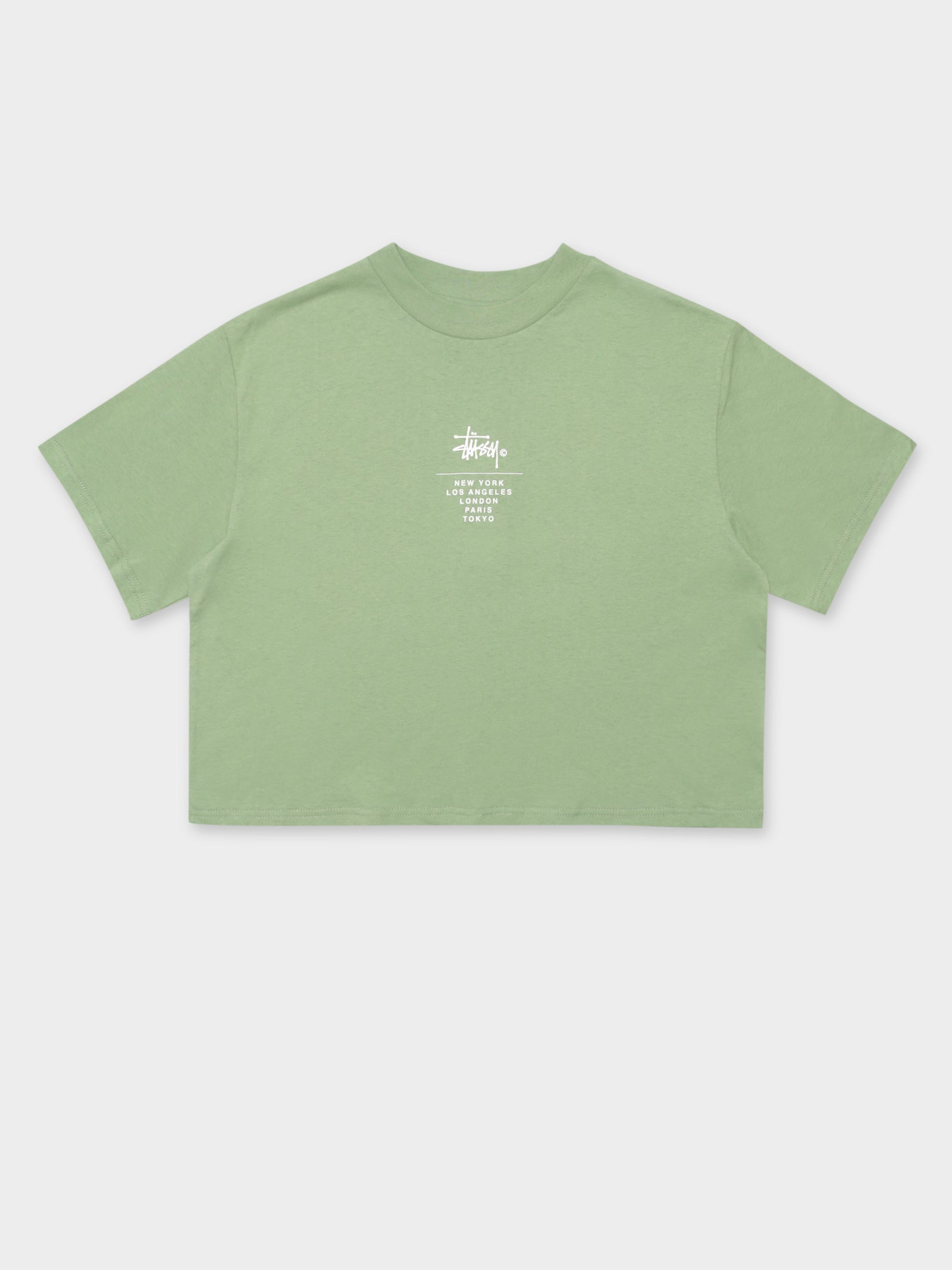 Copyright Boxy Cropped T-Shirt