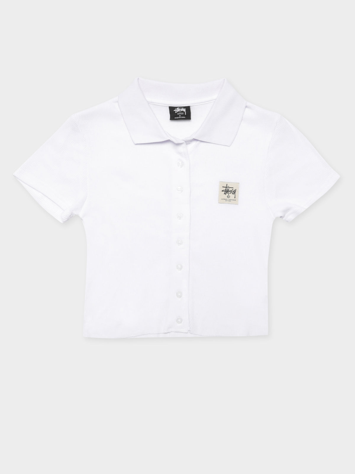 Markham Rib T-Shirt in White