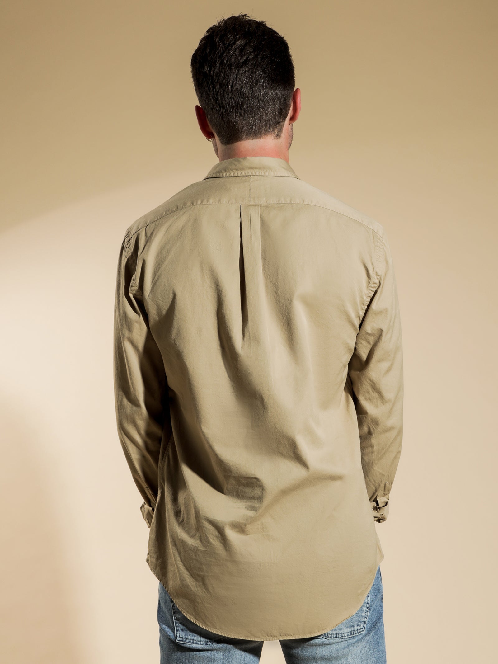 Slim Fit Garment Dyed Shirt