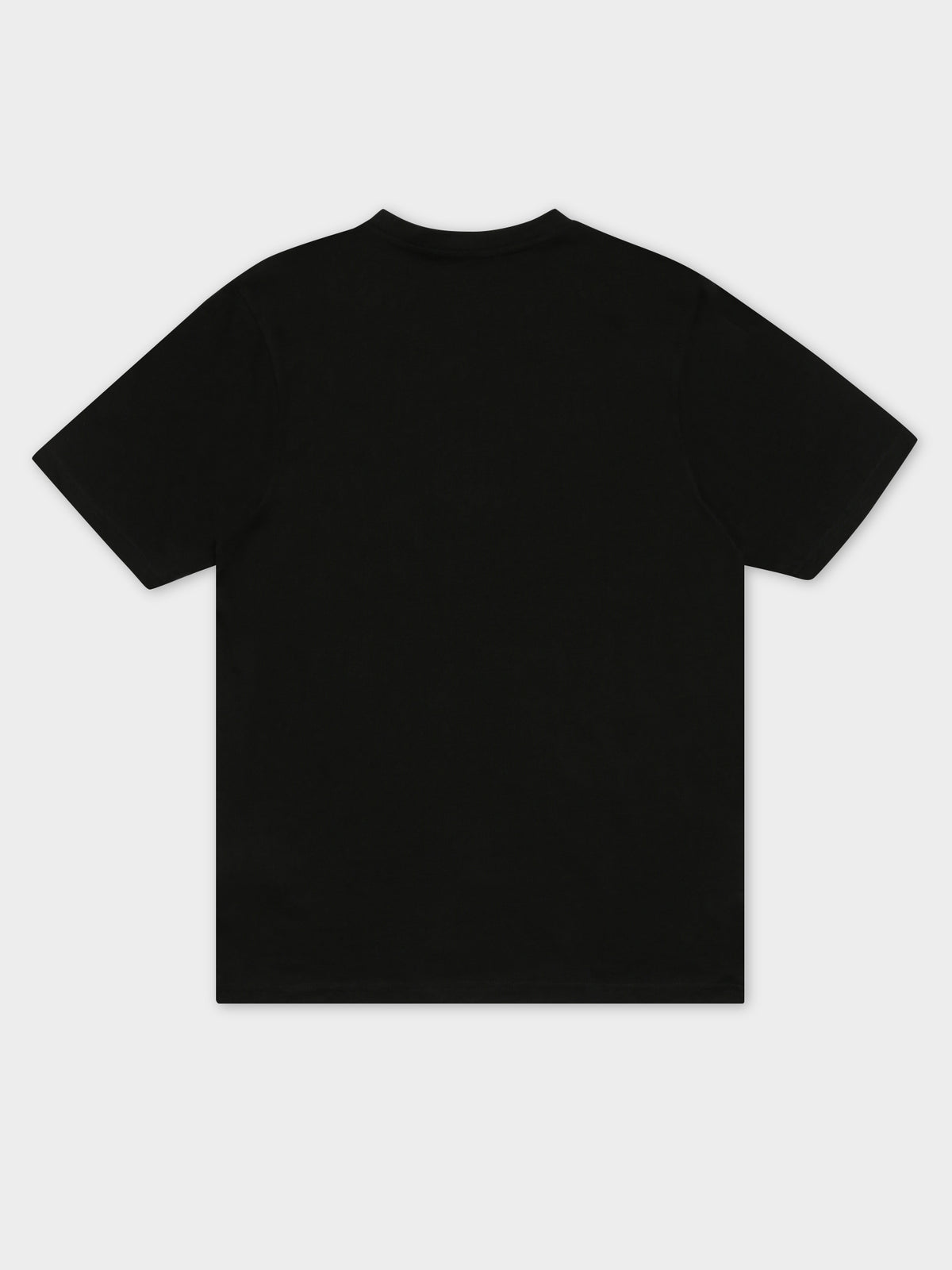 Logo Cromok Man T-Shirt in Black