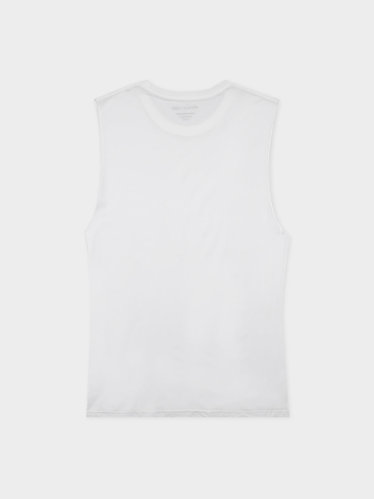 Basic Muscle T-Shirt in White
