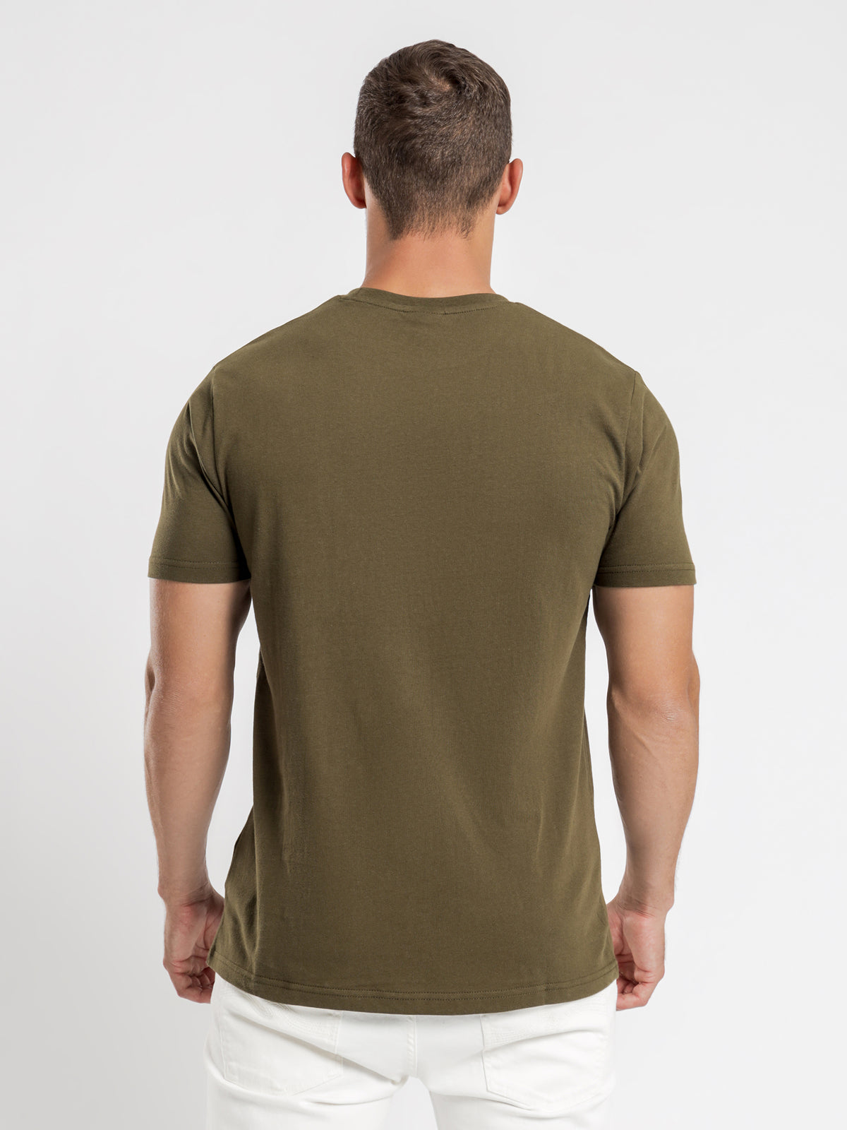 Canaletto T-Shirt in Khaki Green