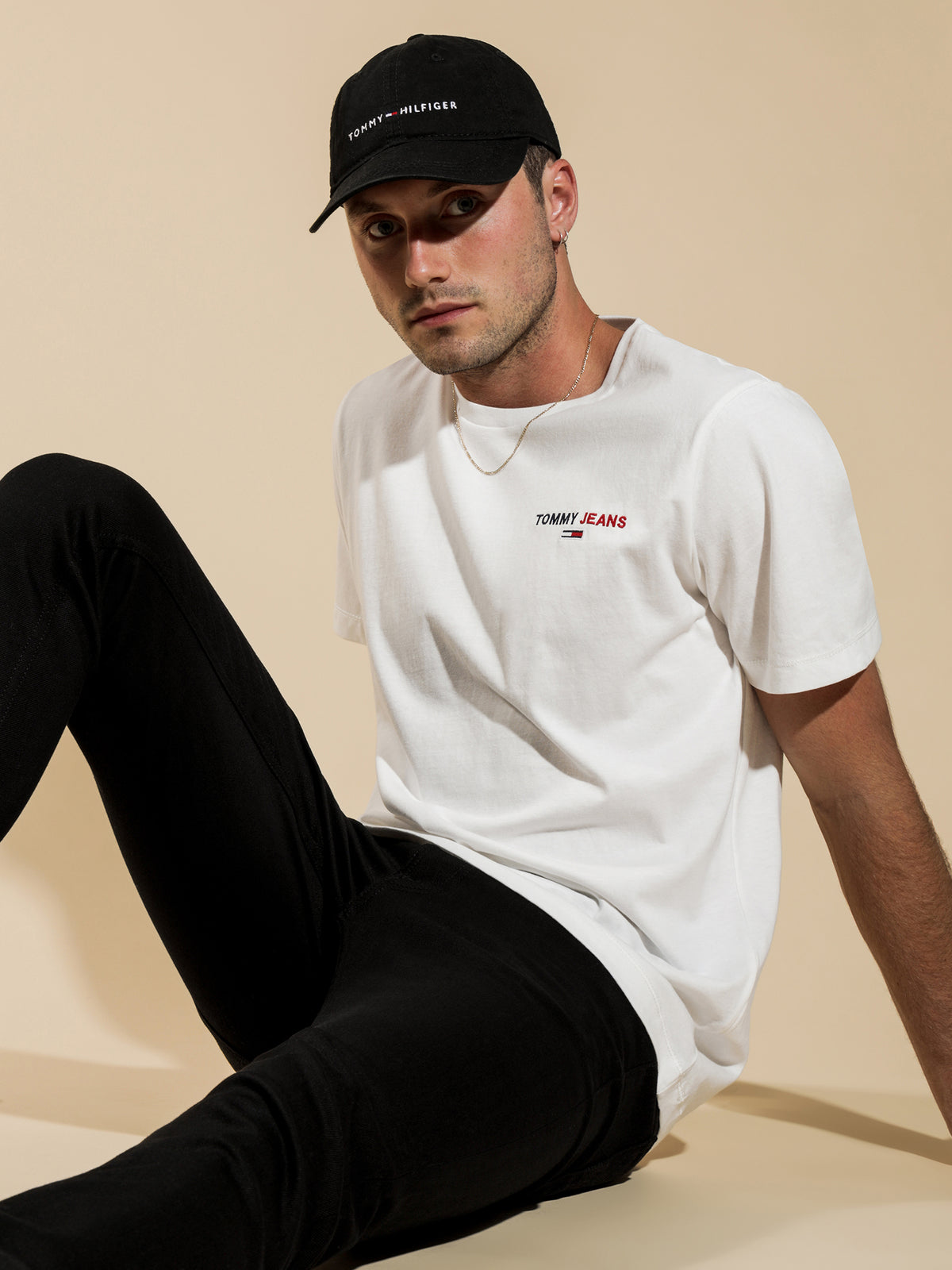 Chest Corp Logo T-Shirt in White