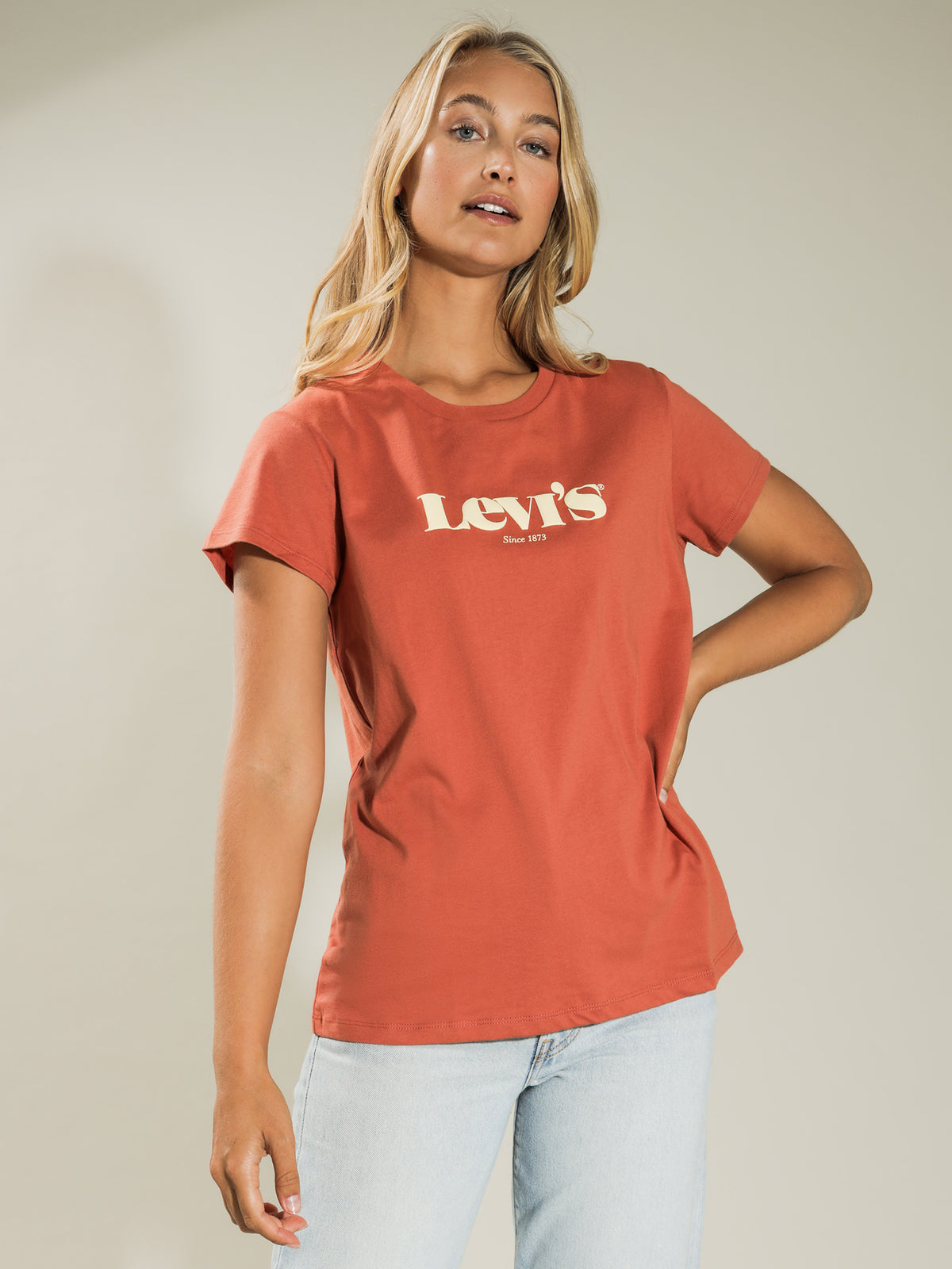 Perfect Logo T-Shirt in Red