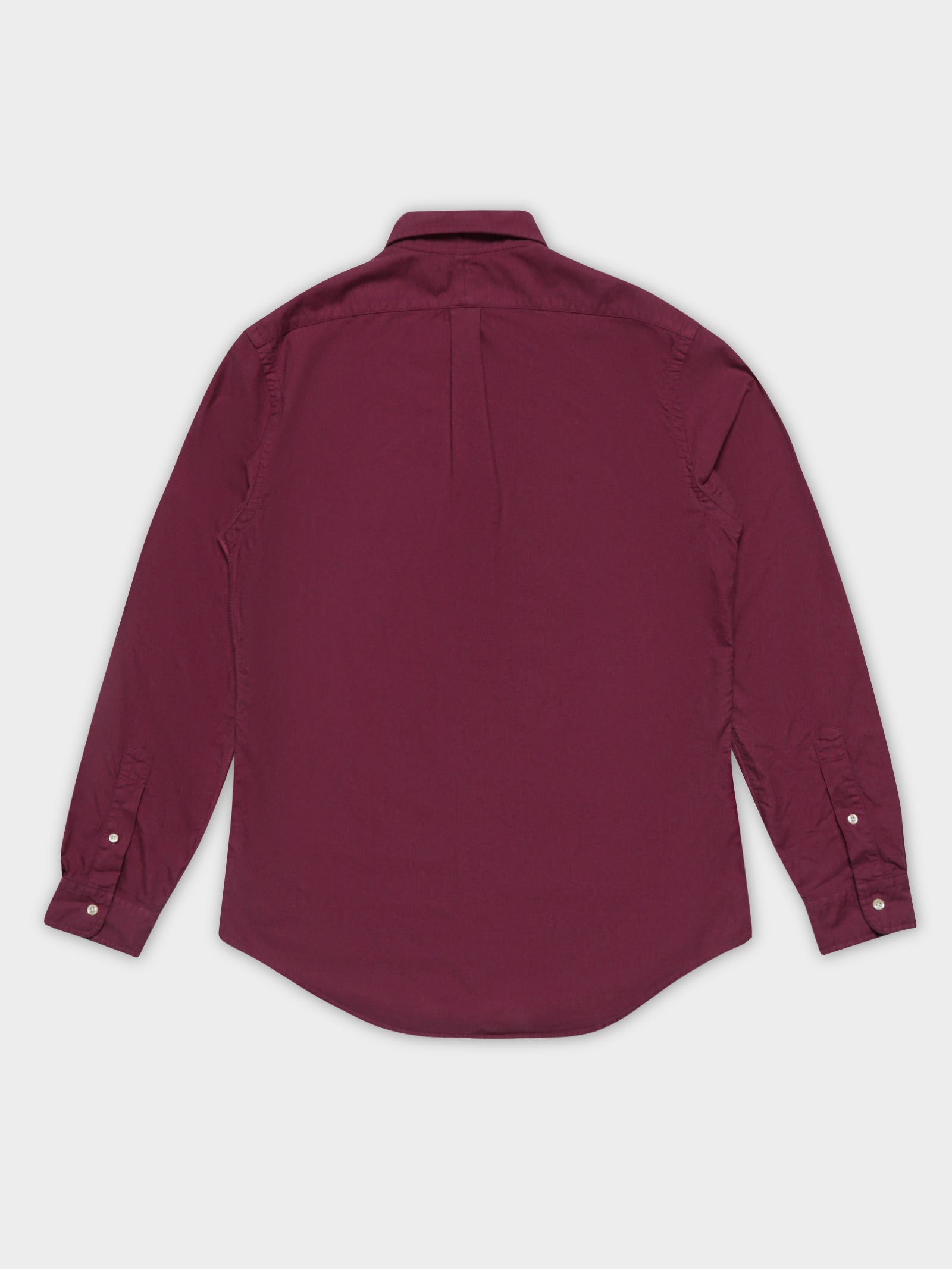 Slim Fit Garment Dyed Oxford Shirt