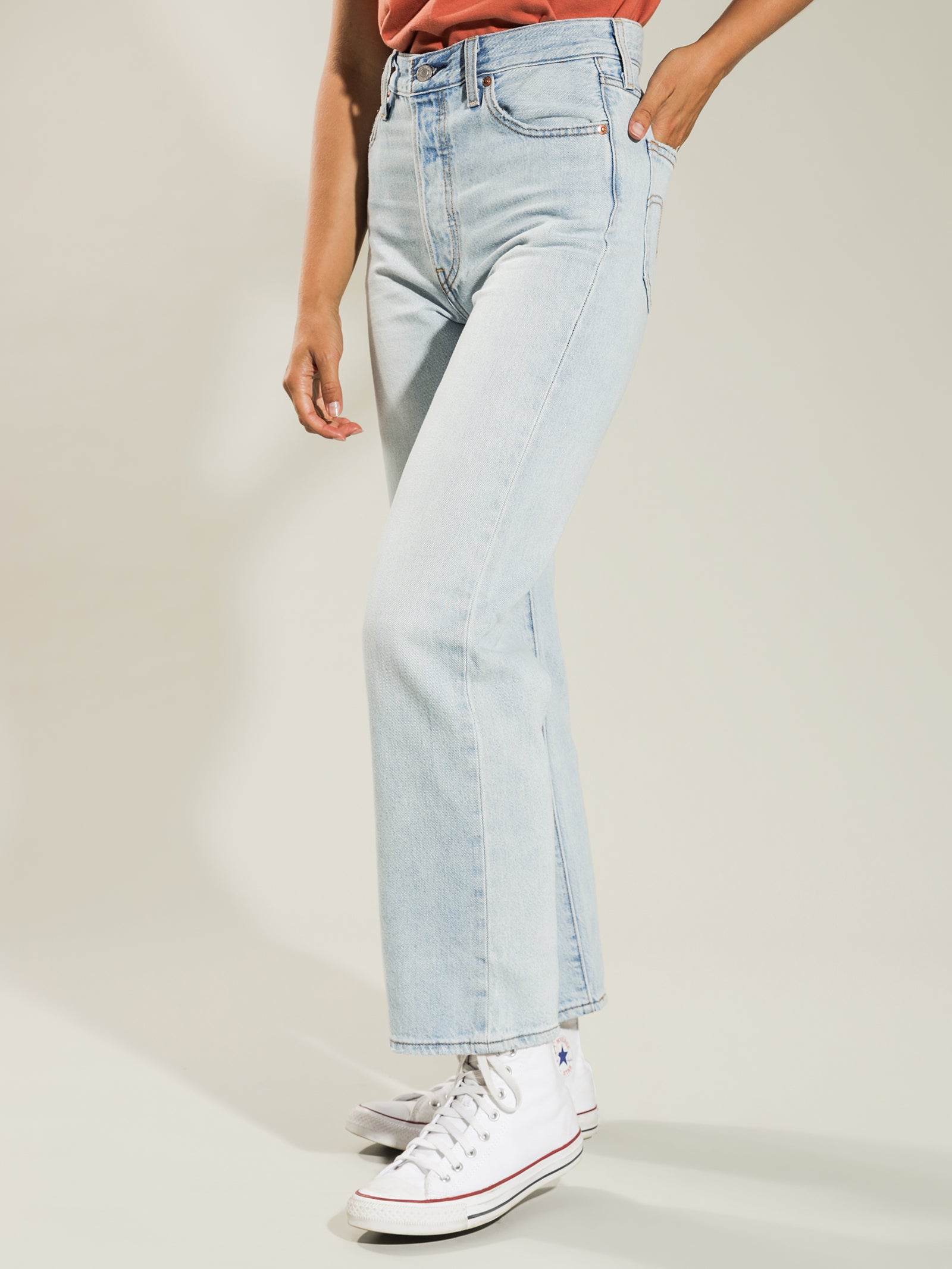 Ribcage Straight Ankle Jean