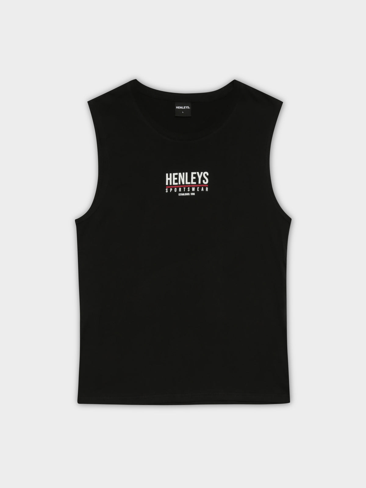 Heisman Muscle T-Shirt in Black