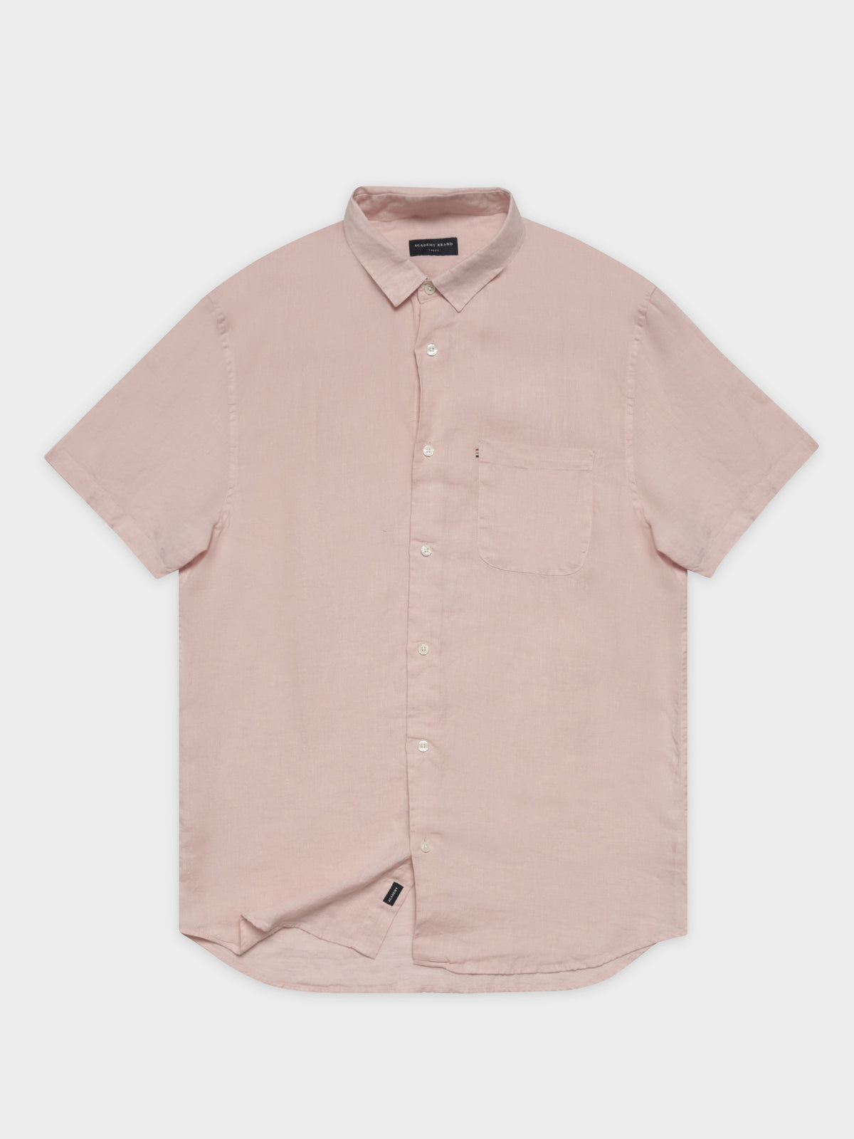 Academy Brand Newport Button Up T-Shirt | Pink