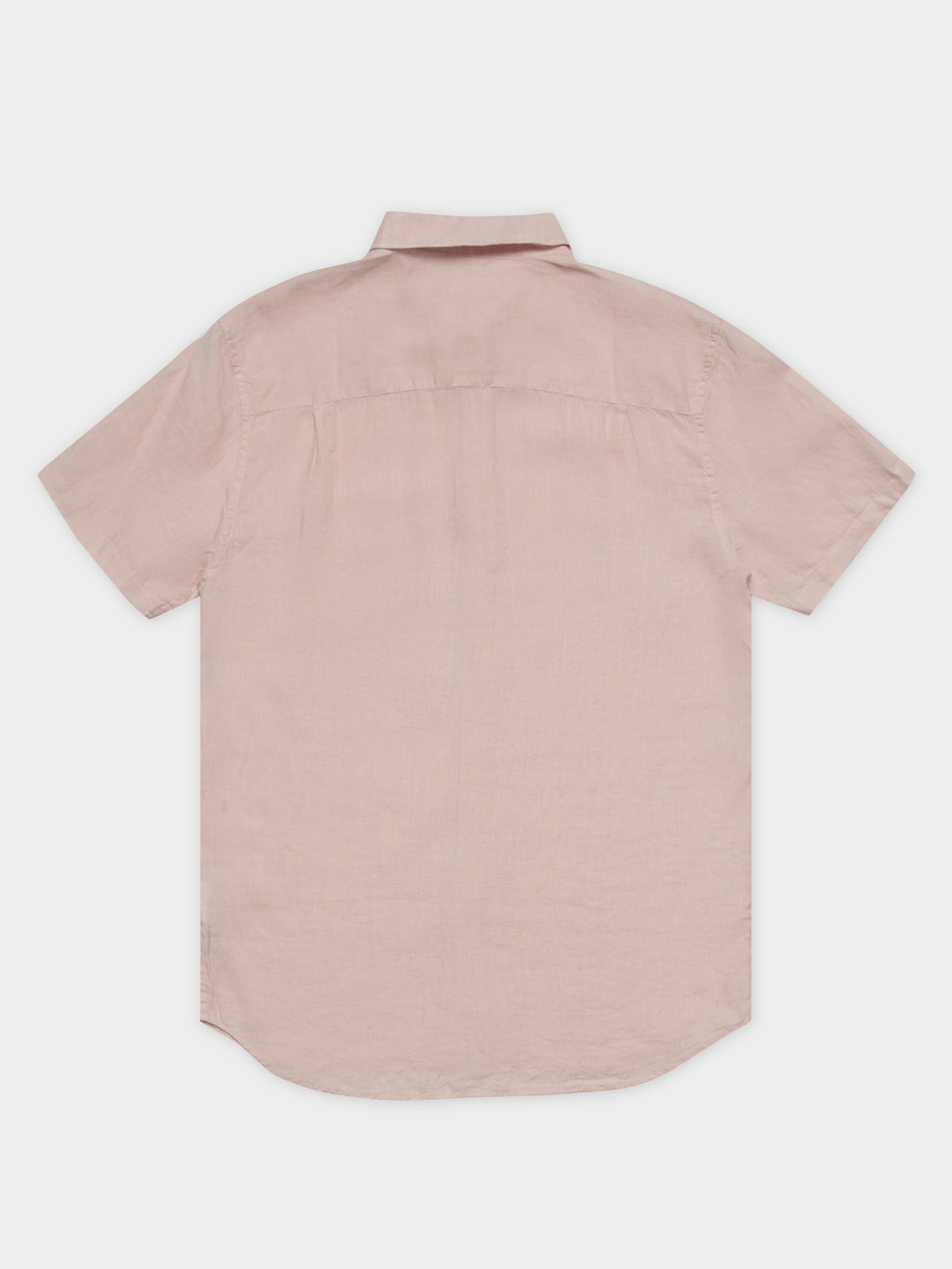 Newport Button Up T-Shirt in Pink