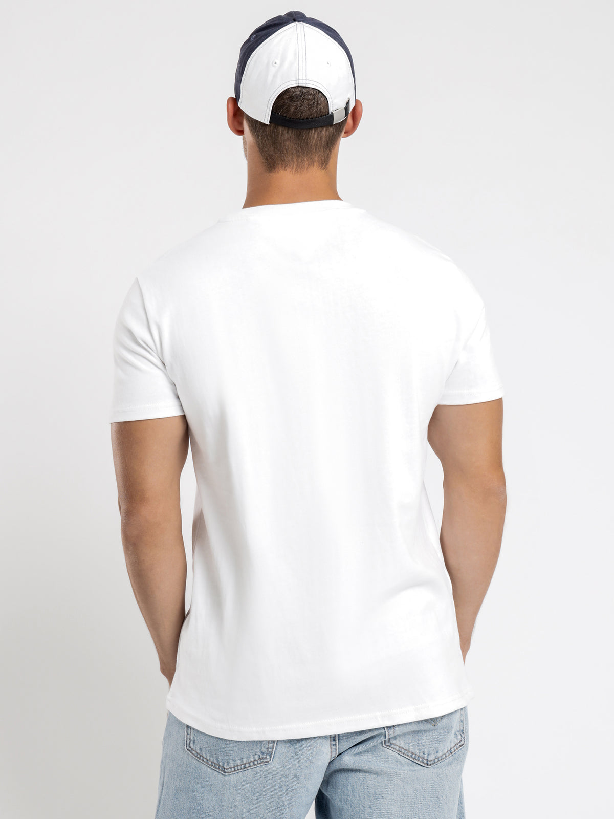 Tommy Hilfiger Badge T-Shirt in White | White