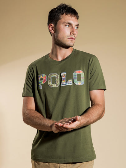 Custom Logo Slim Fit T-Shirt