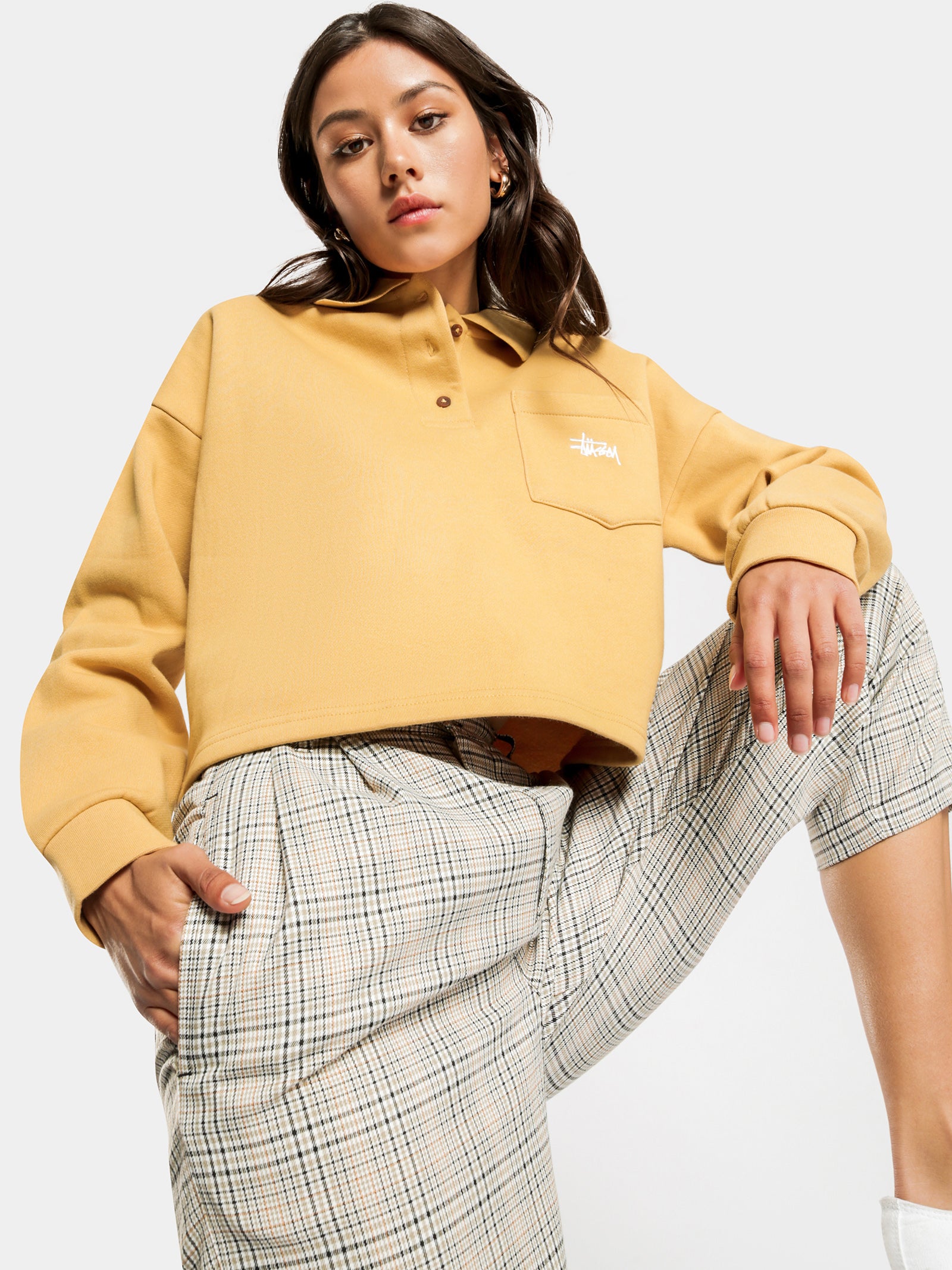 Graffiti Pocket Fleece Polo