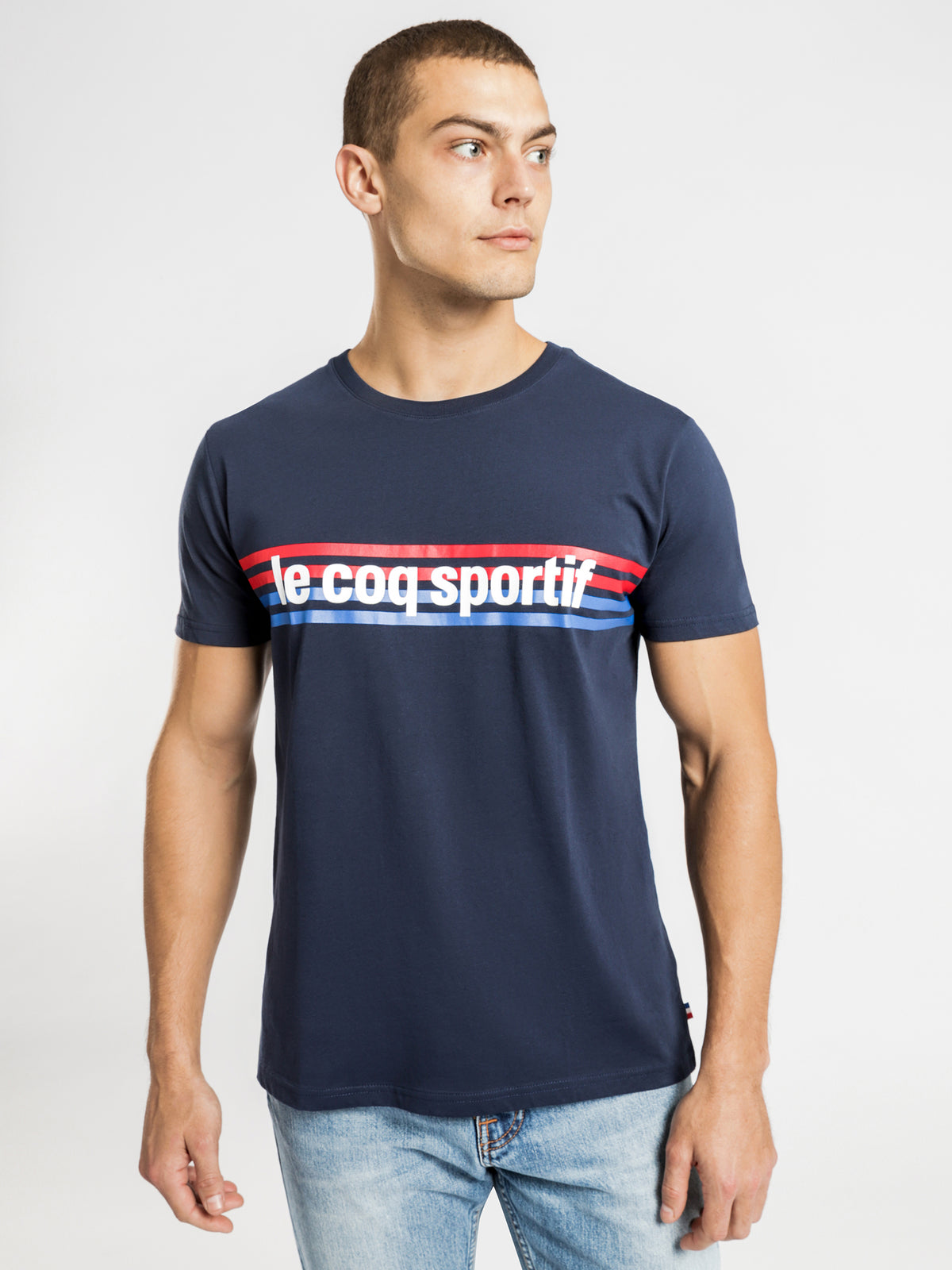 Cabal Stripe T-Shirt in Blue