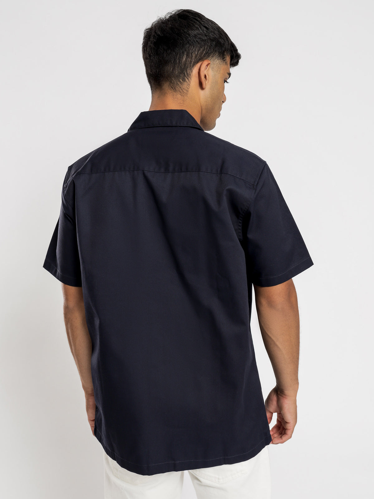 Master Short Sleeve Shirt in Navy Blue