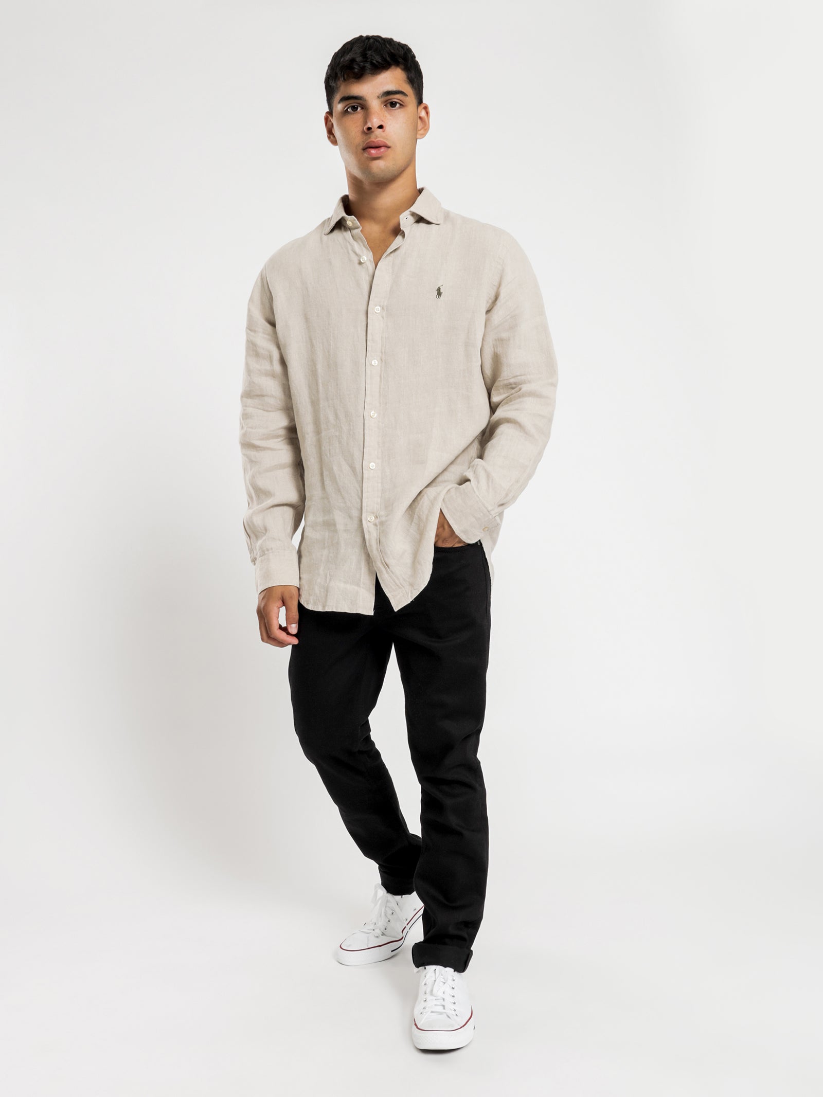 Long Sleeve Linen Shirt