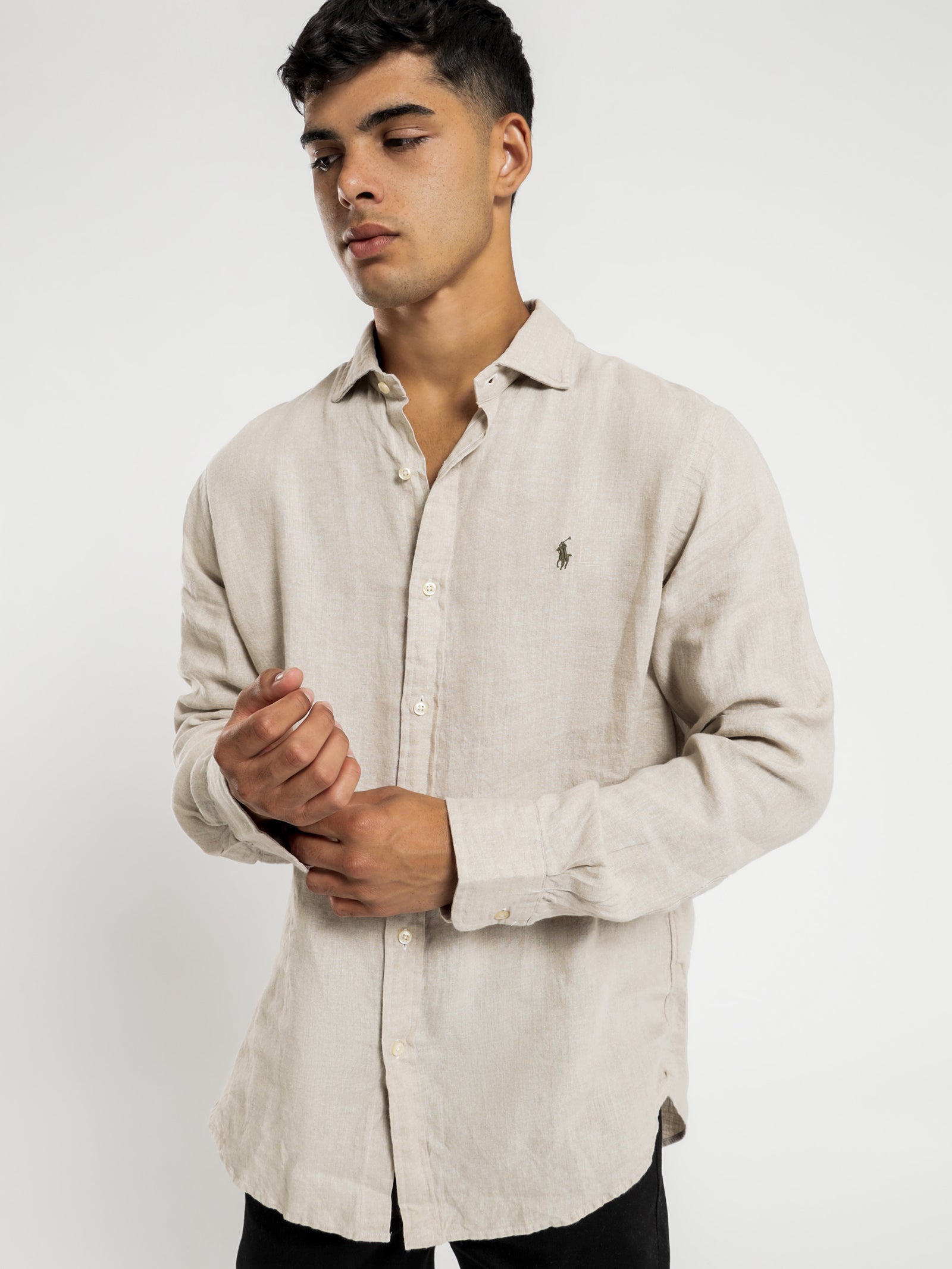 Long Sleeve Linen Shirt