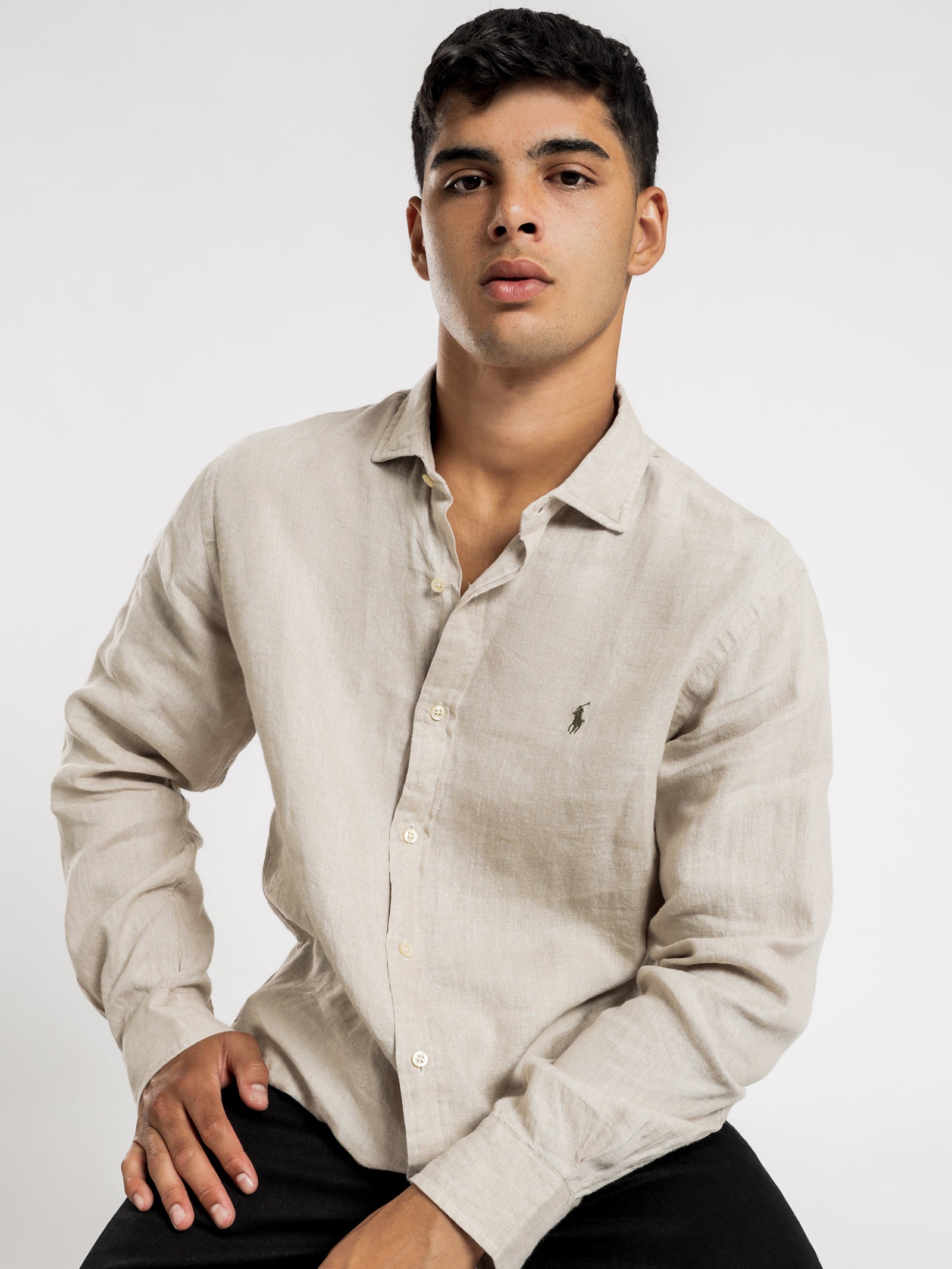 Long Sleeve Linen Shirt