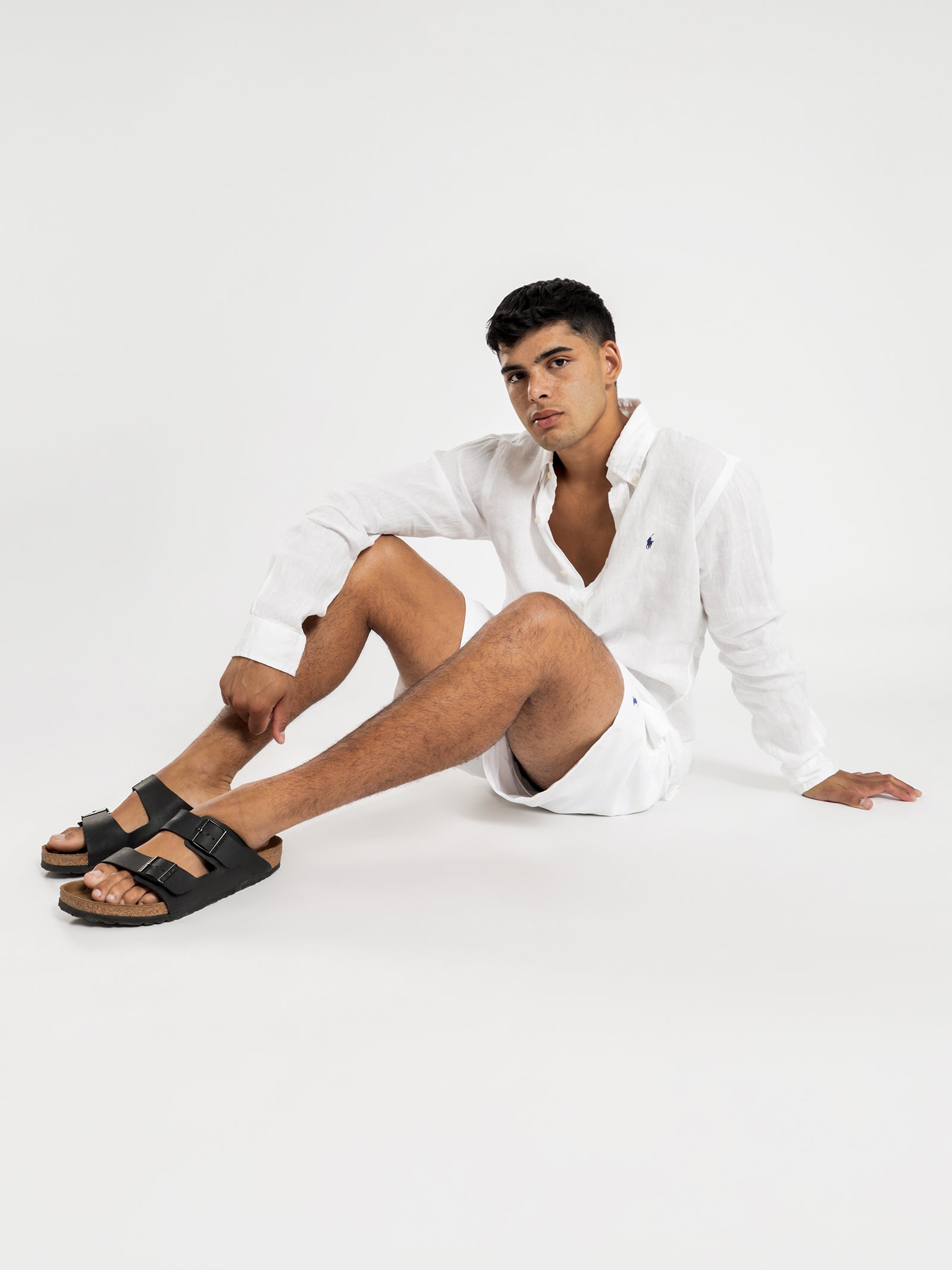 Long Sleeve Linen Sport Shirt