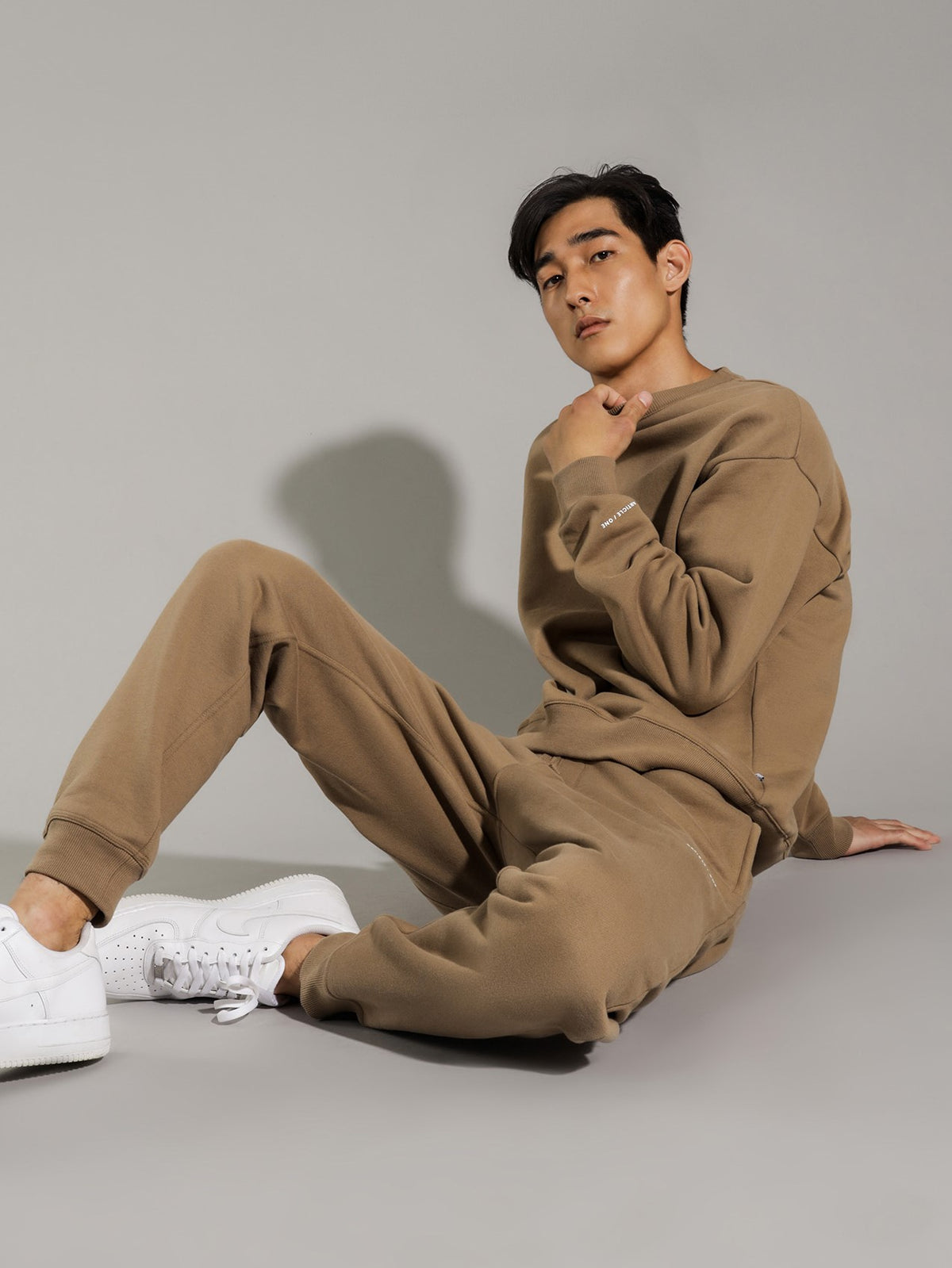 Classic Track Pants in Latte