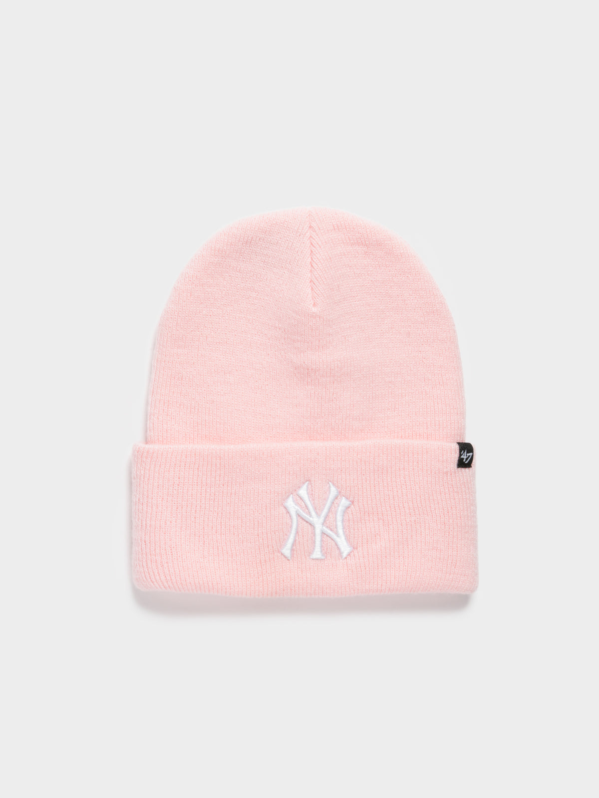 NY Haymaker Beanie in Pink
