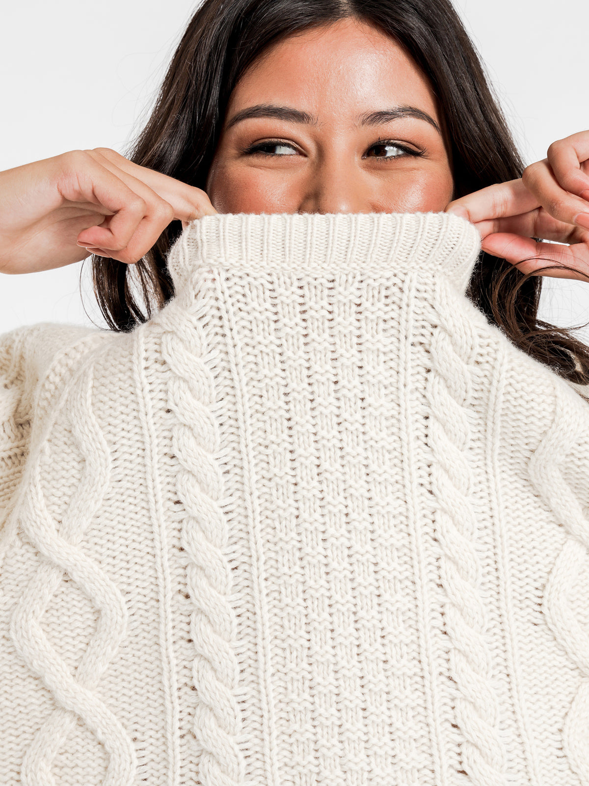 Jane Cabel Knit in White