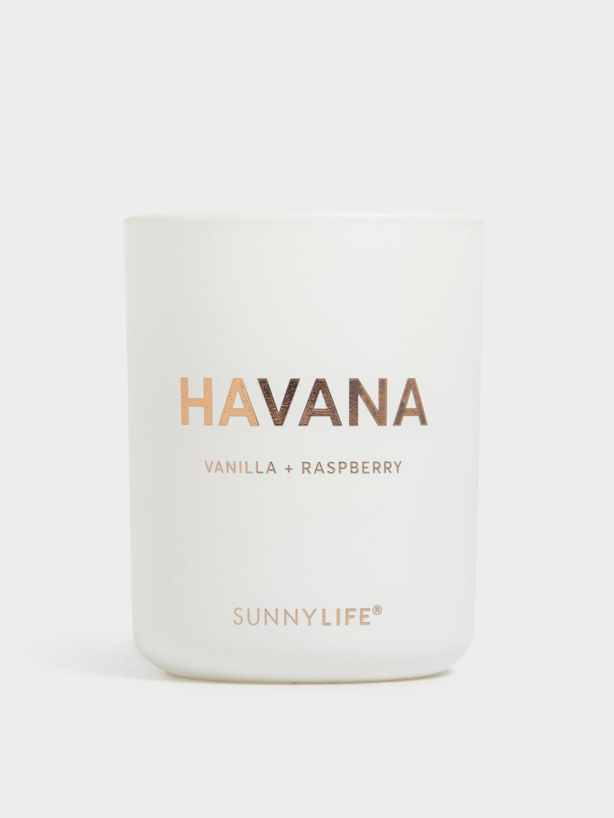 Havana Scented Candle in Vanilla Raspberry