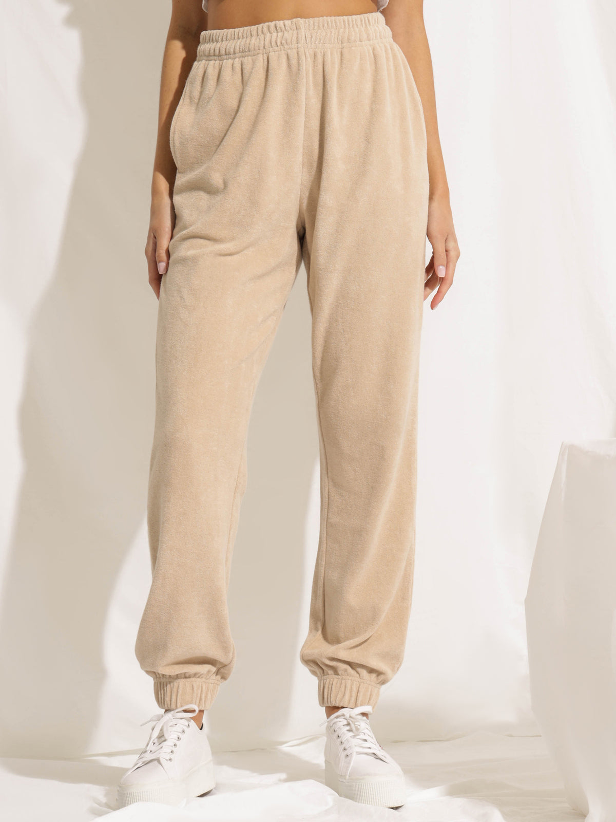 Tait Trackpants in Oyster White