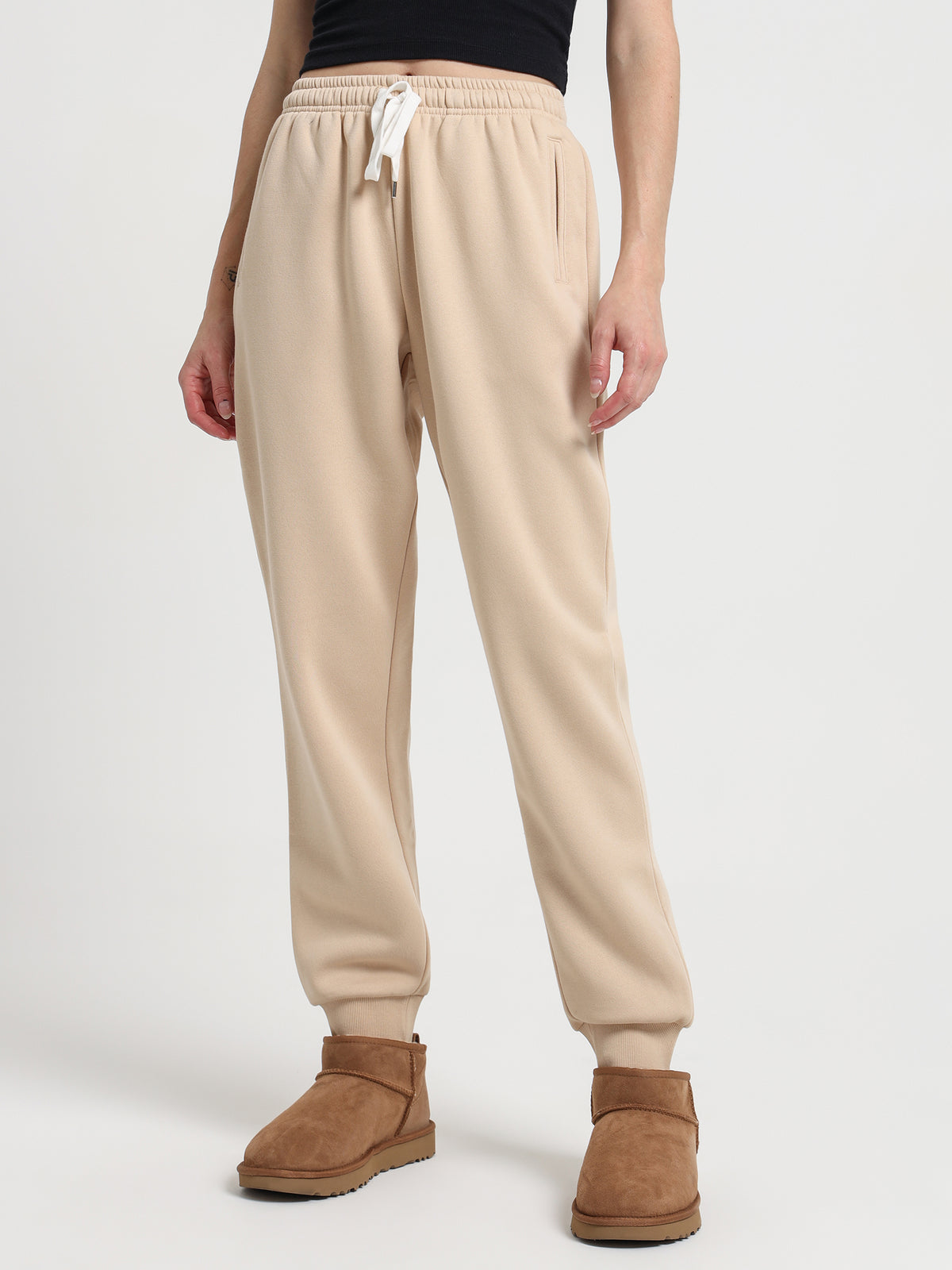 Carter Classic Track Pants in Stone