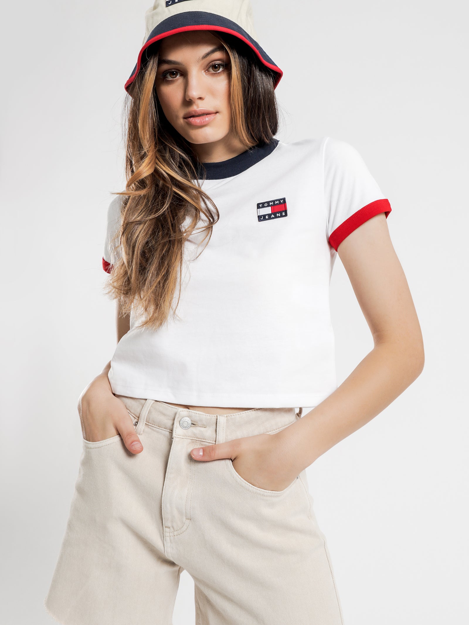 Tommy Badge Ringer T-Shirt