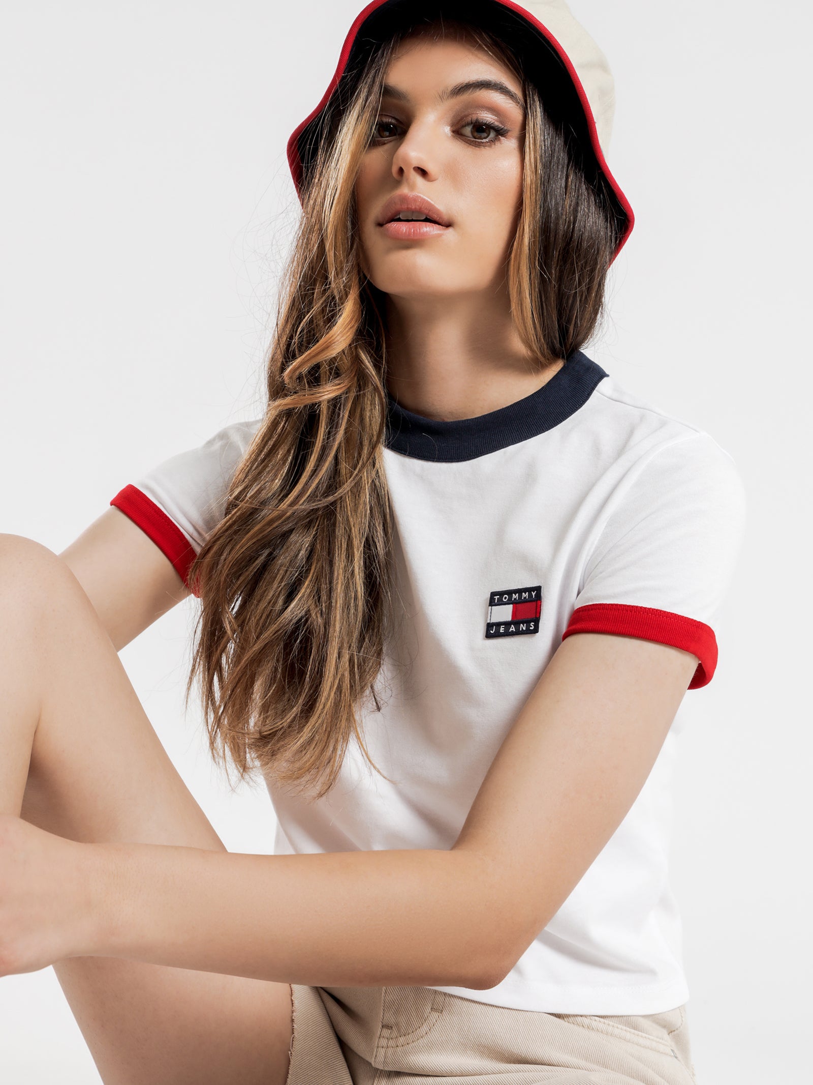 Tommy Badge Ringer T-Shirt