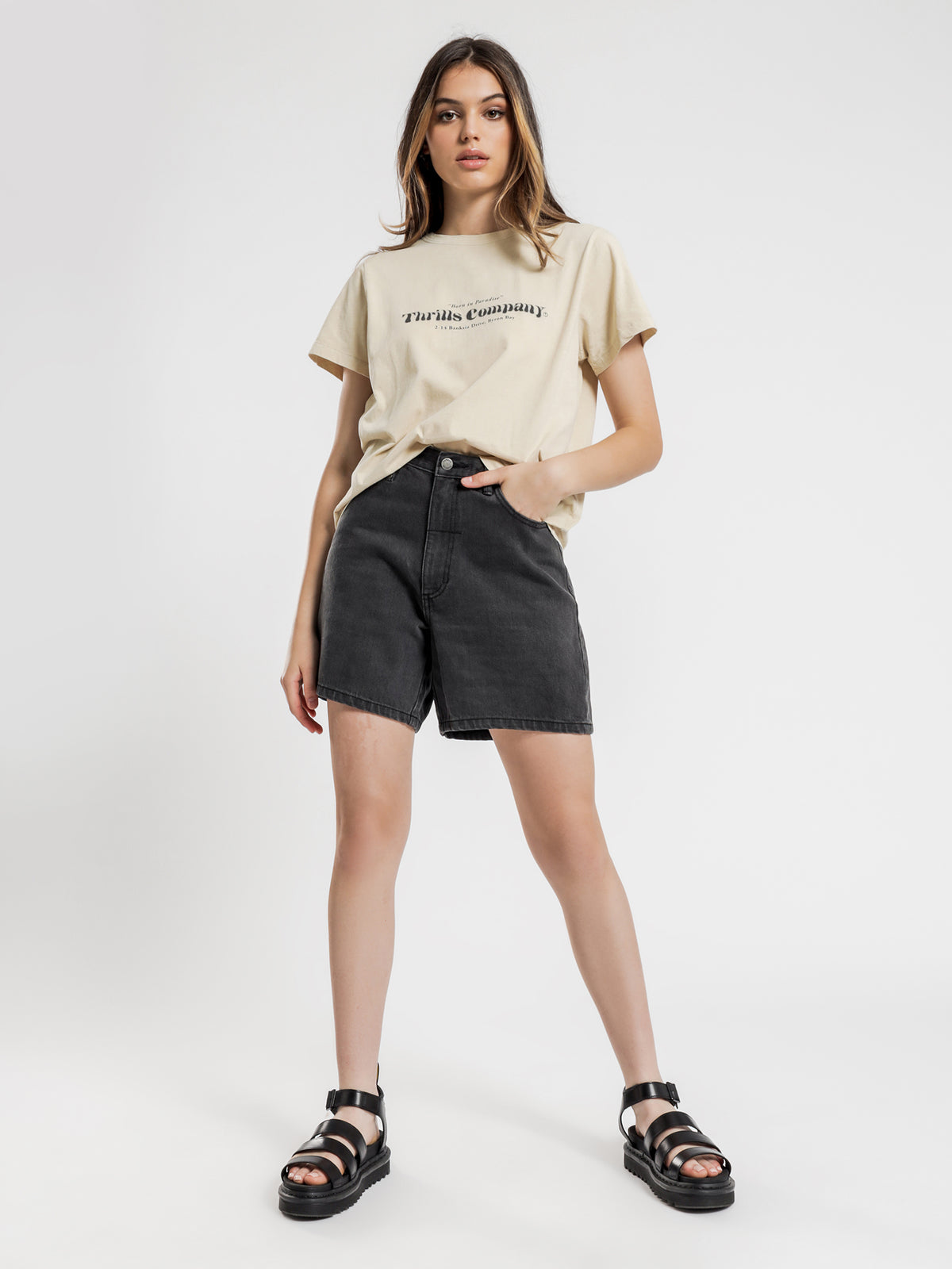 Silo Relaxed T-Shirt in Thrift White