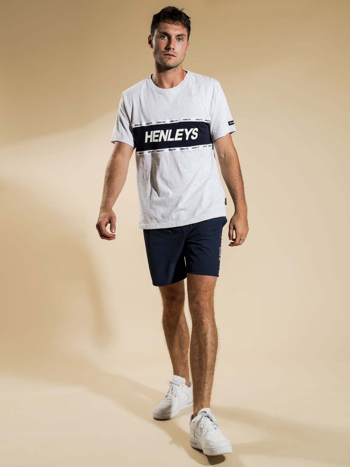 Henleys Halas T-Shirt | Snow Marle