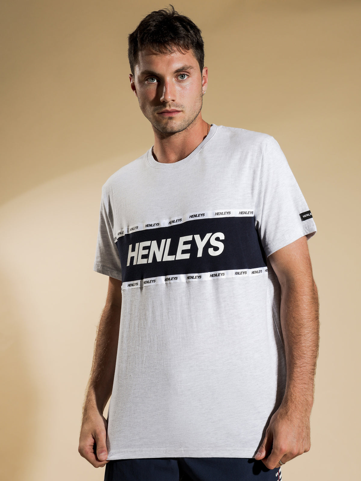 Henleys Halas T-Shirt | Snow Marle
