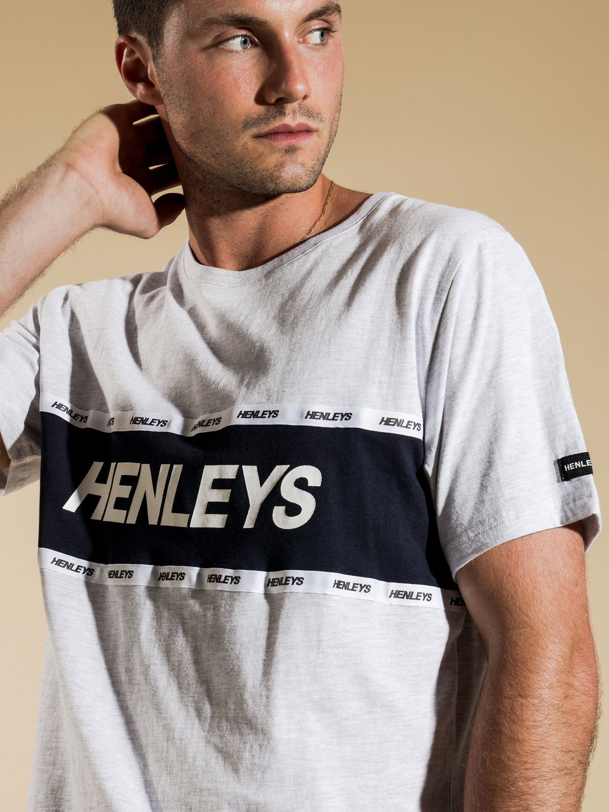 Henleys Halas T-Shirt | Snow Marle